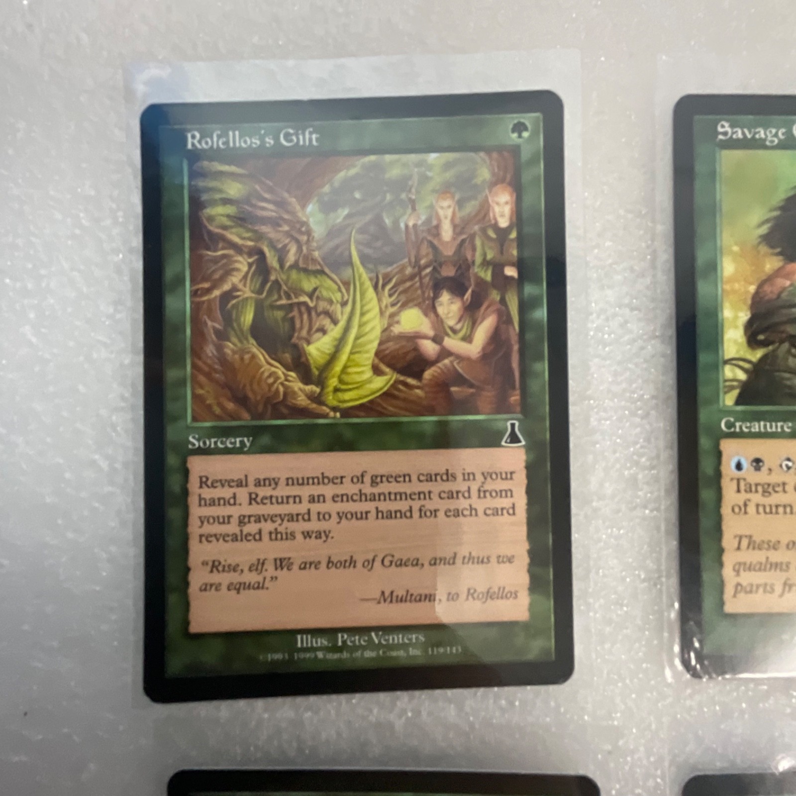 Magic the Gathering Lot of 20 Green Mixed UDS DST 3ED DRK - Image 3