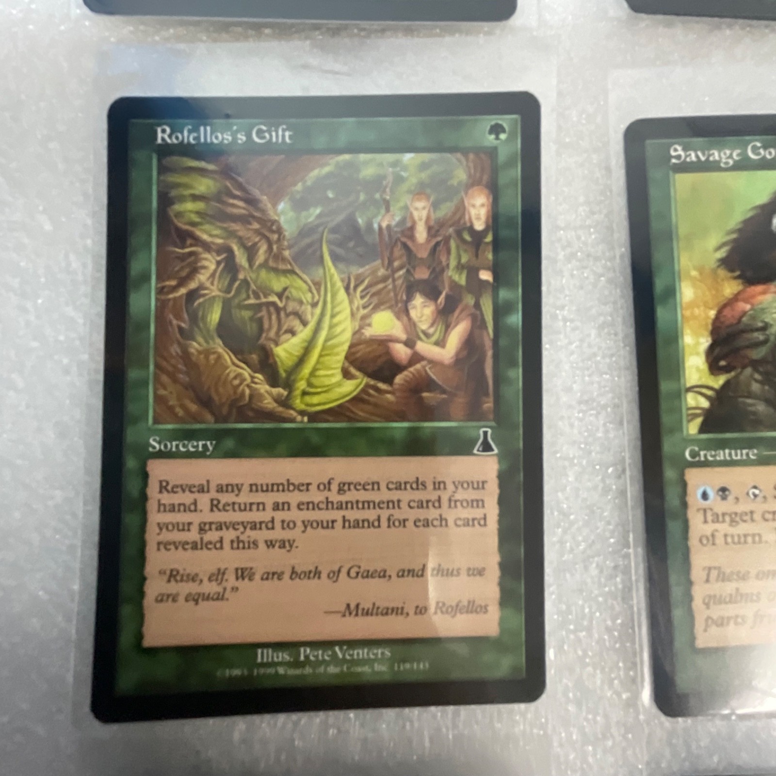 Magic the Gathering Lot of 20 Green Mixed UDS DST 3ED DRK - Image 4