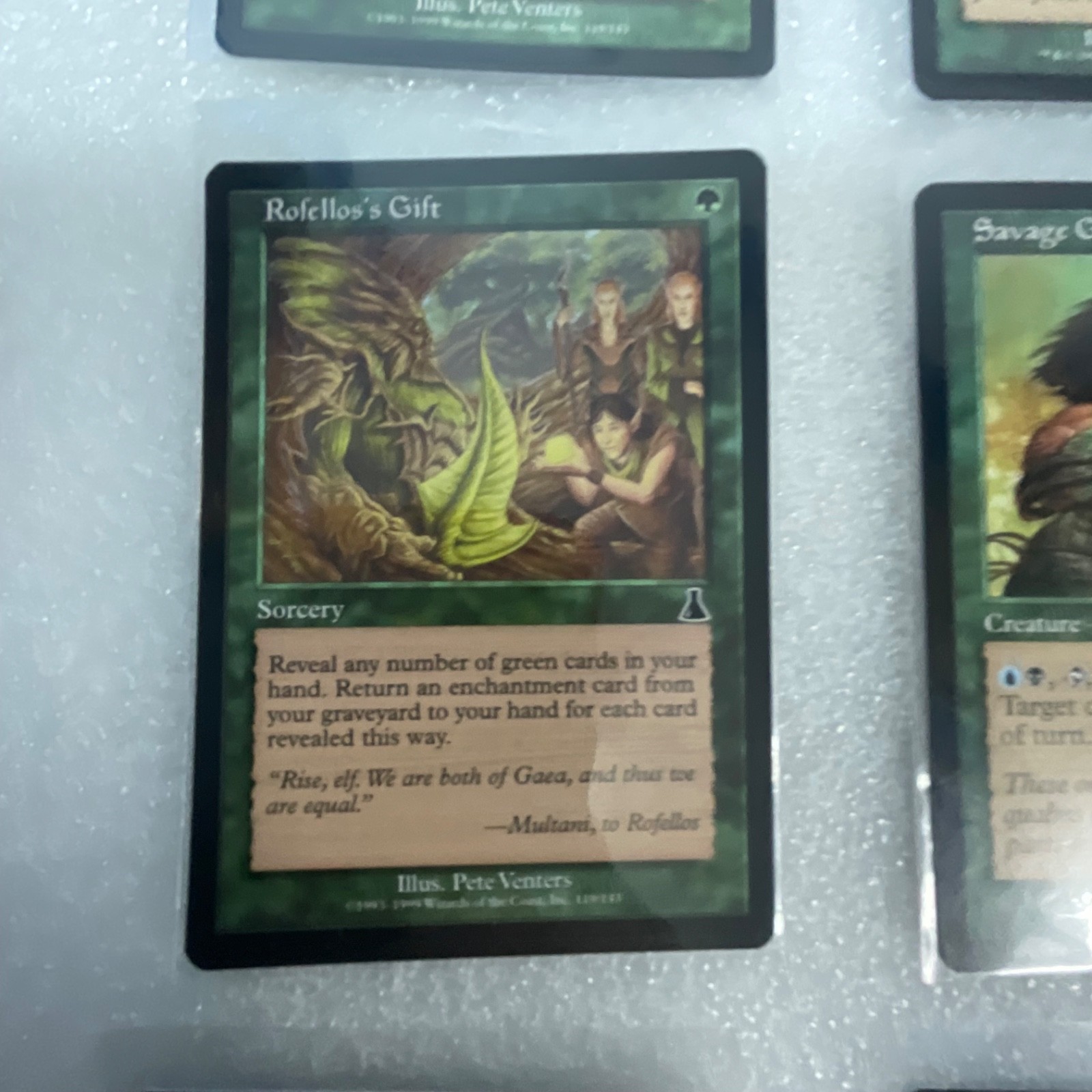 Magic the Gathering Lot of 20 Green Mixed UDS DST 3ED DRK - Image 5