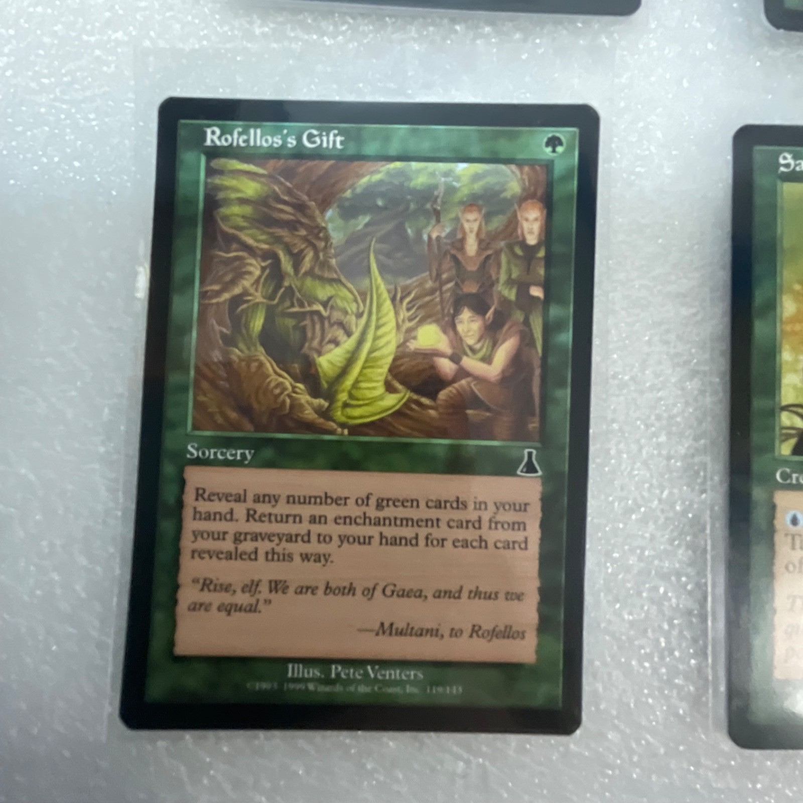 Magic the Gathering Lot of 20 Green Mixed UDS DST 3ED DRK - Image 6