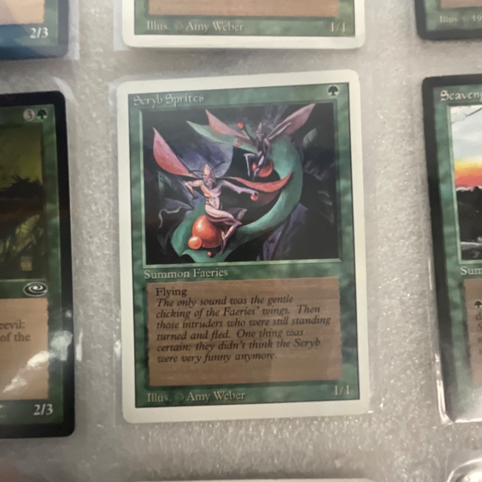 Magic the Gathering Lot of 20 Green Mixed UDS DST 3ED DRK - Image 17