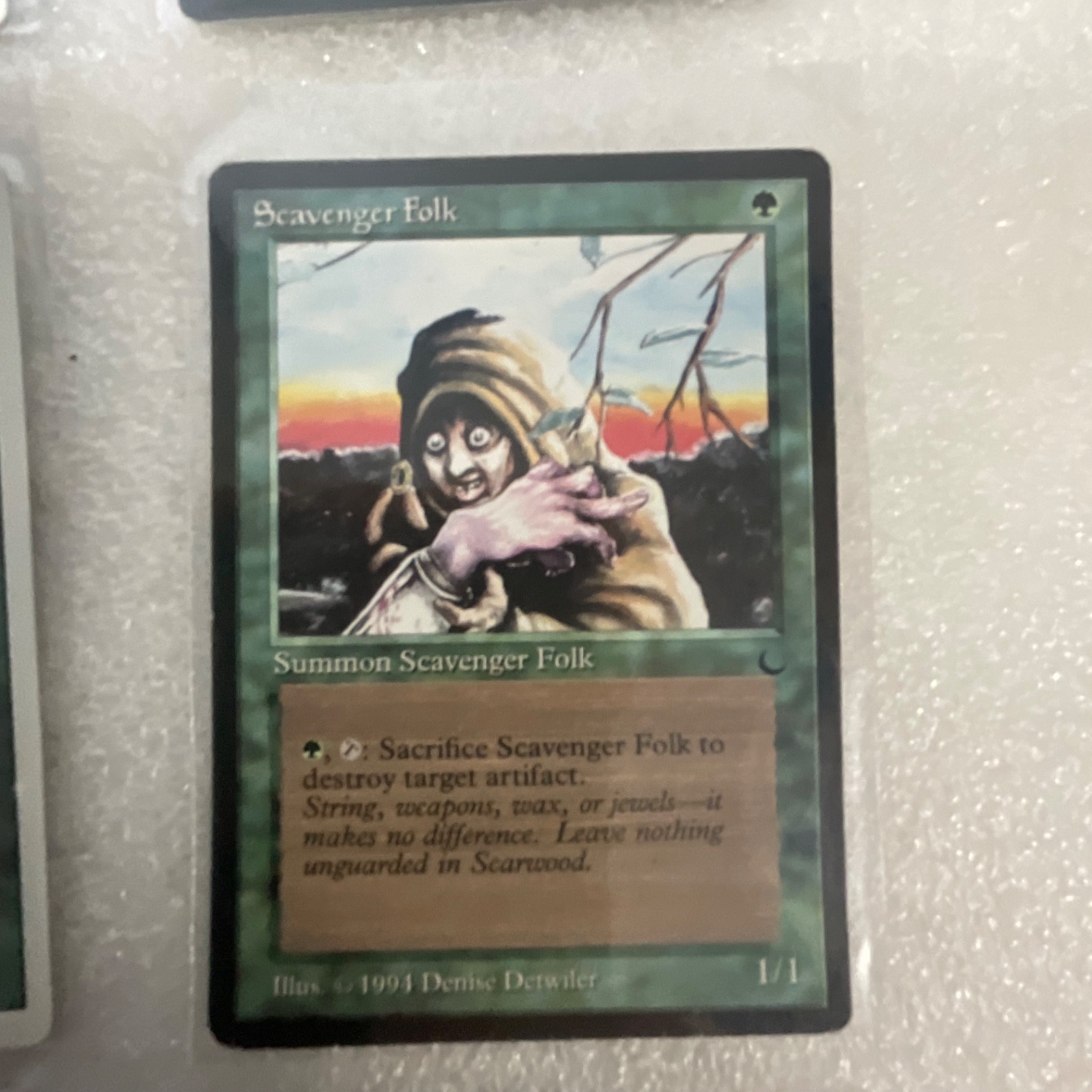 Magic the Gathering Lot of 20 Green Mixed UDS DST 3ED DRK - Image 21