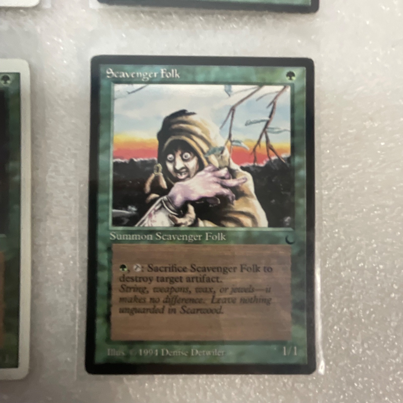 Magic the Gathering Lot of 20 Green Mixed UDS DST 3ED DRK - Image 22