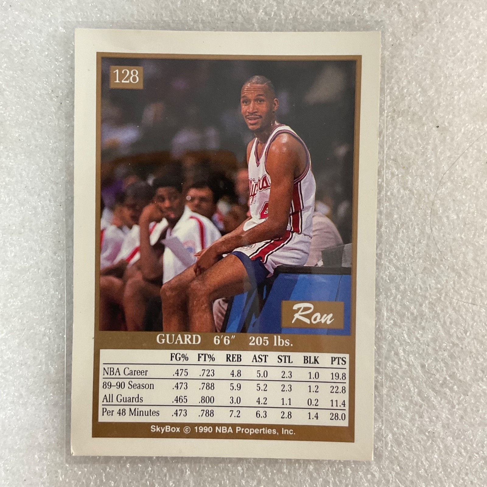 1990 SkyBox NBA 10 Card Lot Phil Jackson Byron Scott Ron Harper - Image 22