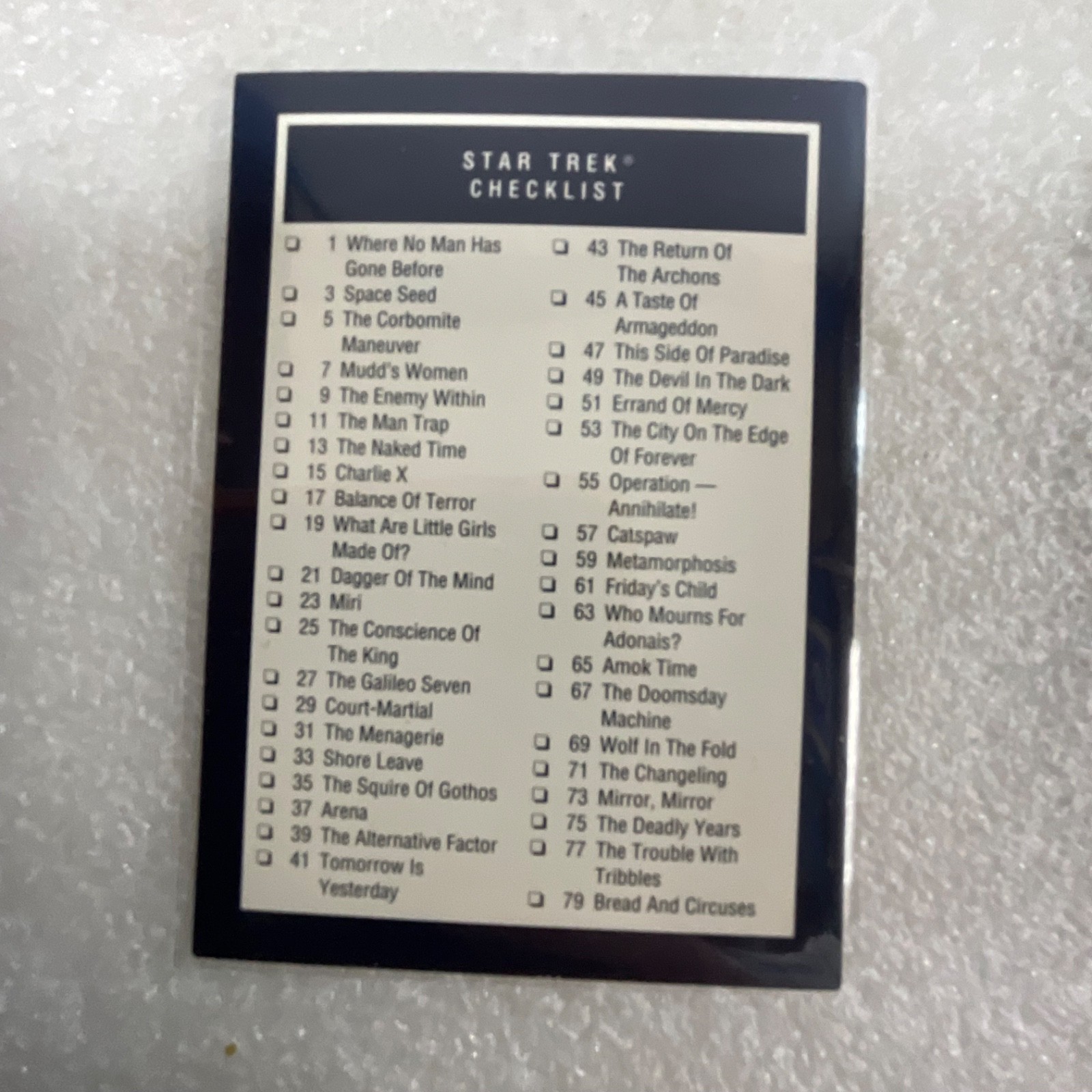 1991 Impel Star Trek 25th Anniversary Trading Cards Lot of 12 - Image 12