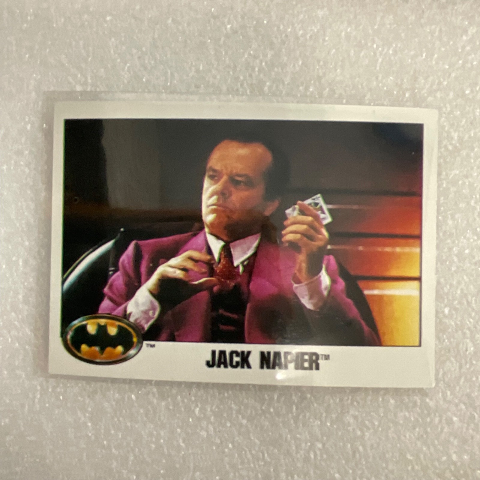 1989 O-Pee-Chee Batman Movie Cards Lot of 10 Joker Keaton - Image 5