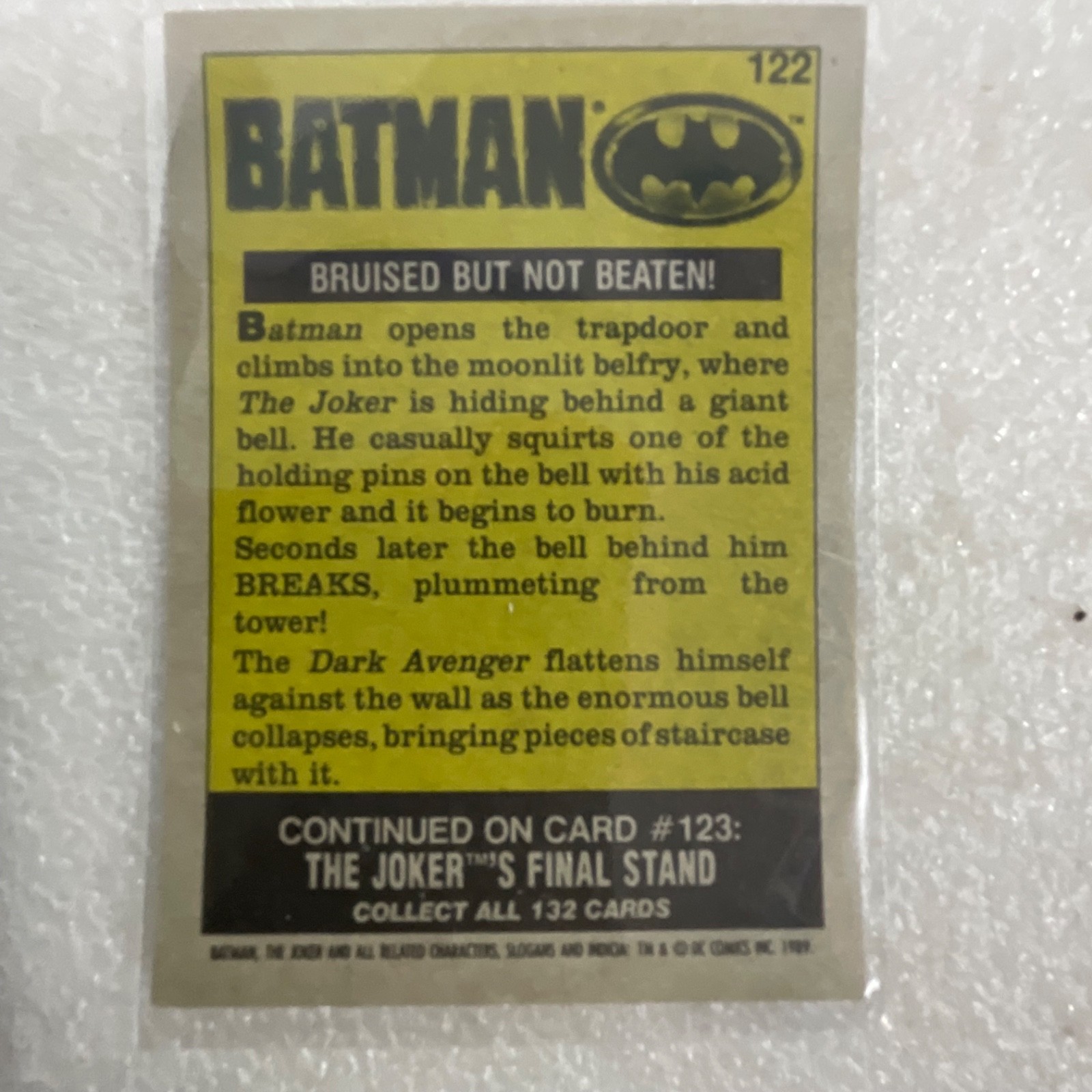 1989 O-Pee-Chee Batman Movie Cards Lot of 10 Joker Keaton - Image 19