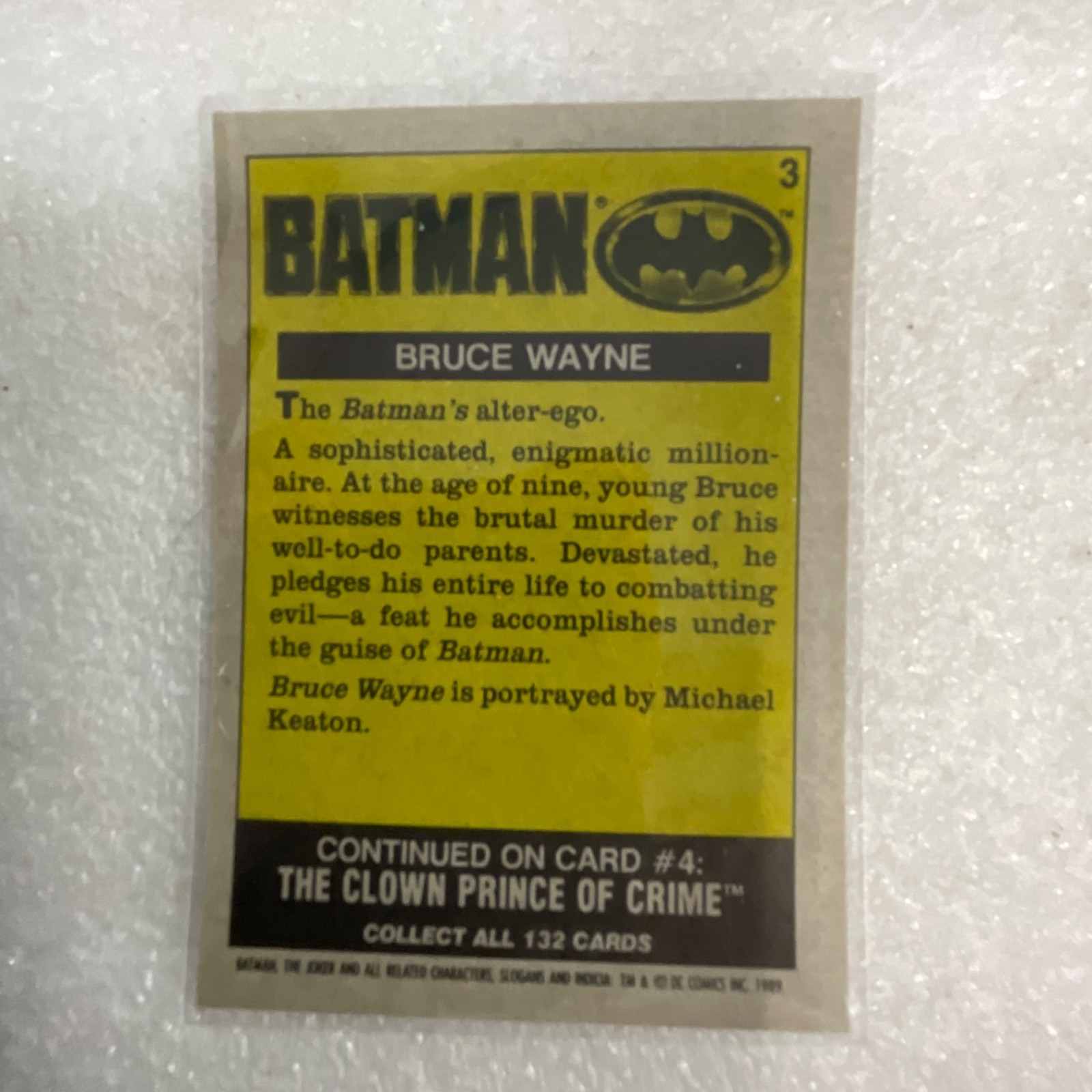 1989 O-Pee-Chee Batman Movie Cards Lot of 10 Joker Keaton - Image 22