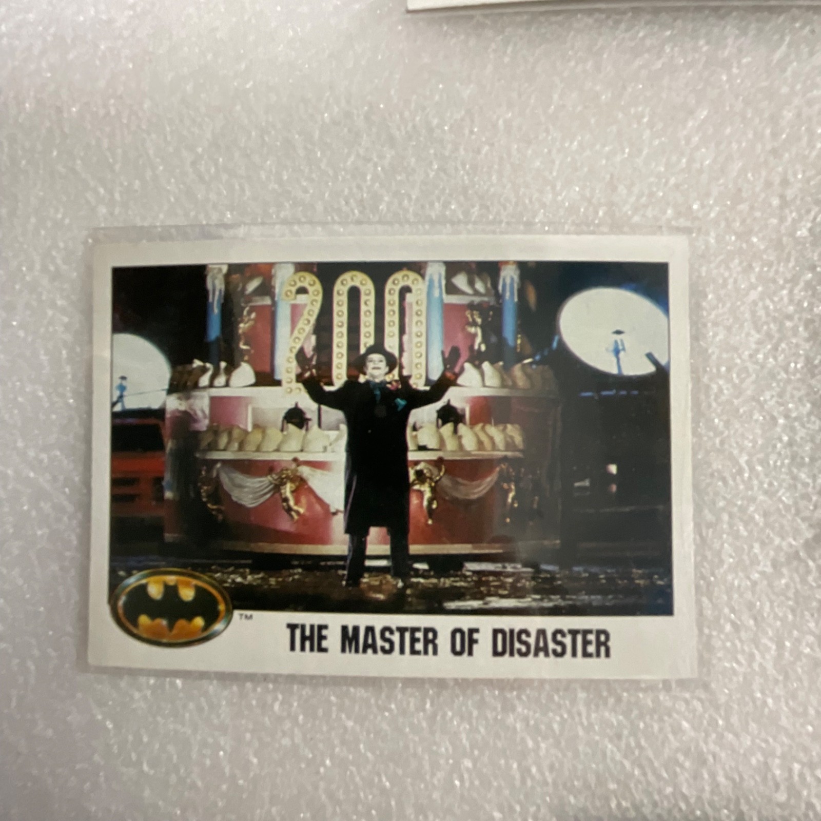 1989 Topps Batman Movie Mixed Non-Sports Trading Cards Lot of 10 - Image 6