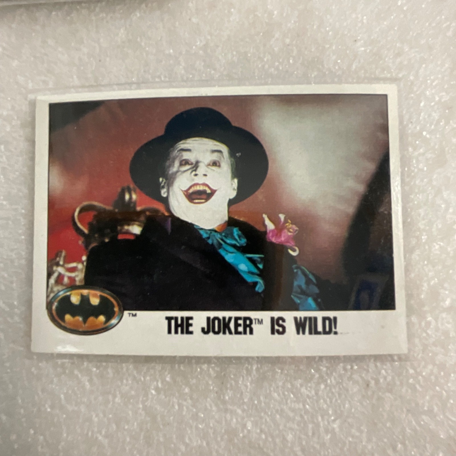 1989 Topps Batman Movie Mixed Non-Sports Trading Cards Lot of 10 - Image 9