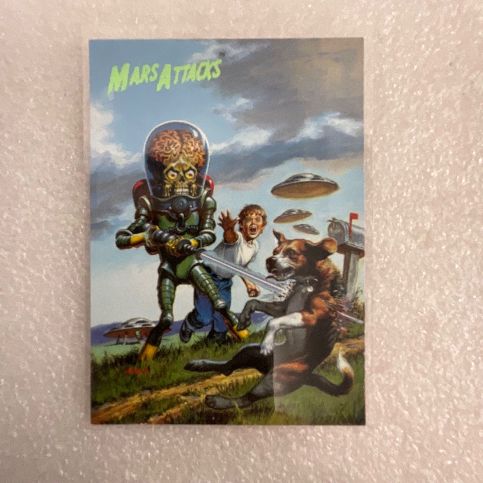 1994 Topps Mars Attacks Archives Trading Cards Lot of 13 - Image 3