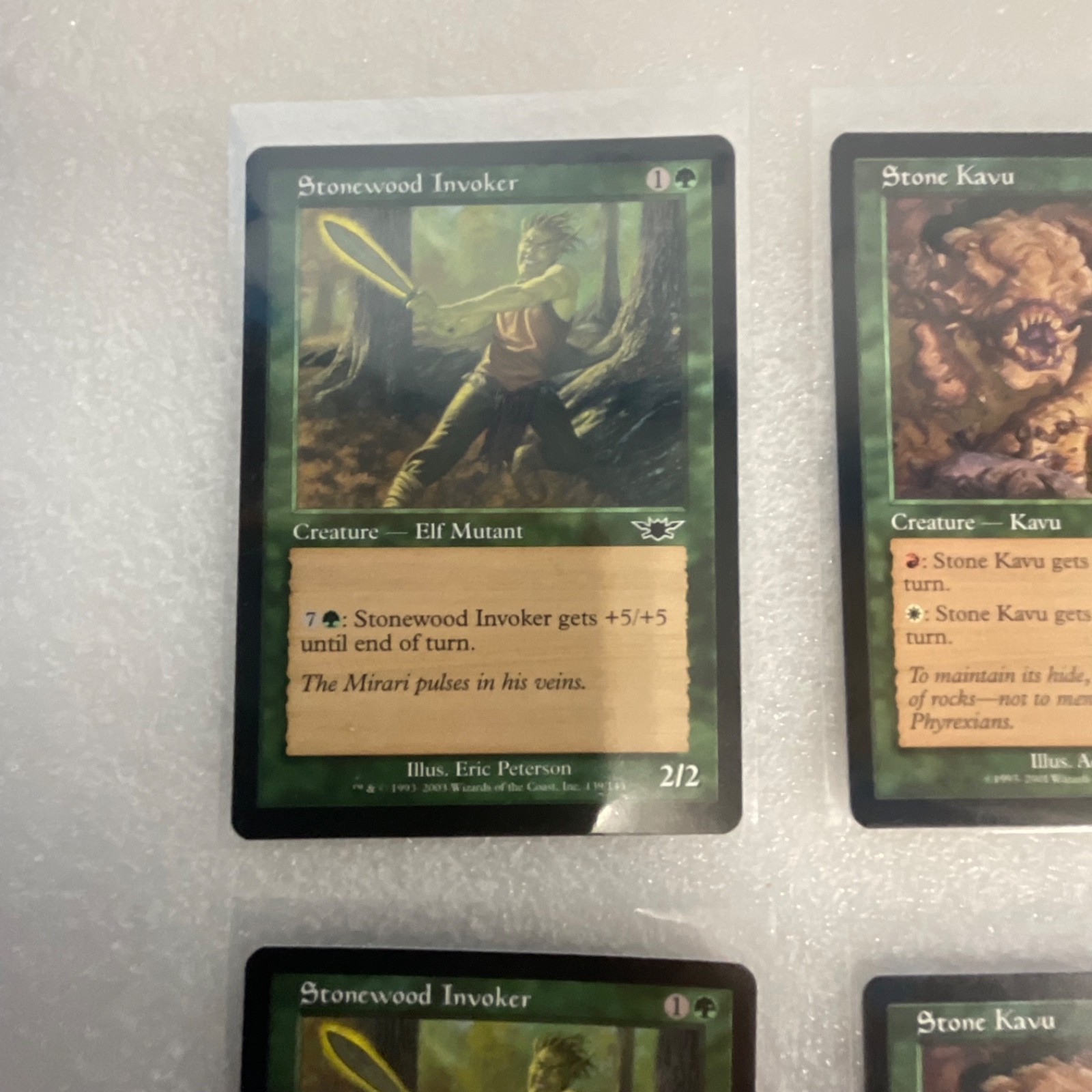 MTG 20 Card Green Lot Mixed Legions Planeshift Darksteel Onslaught - Image 3
