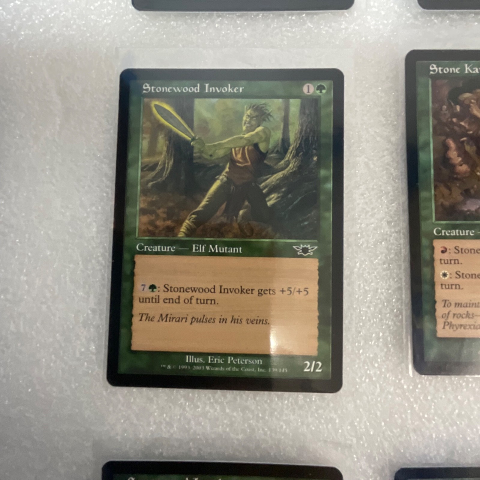 MTG 20 Card Green Lot Mixed Legions Planeshift Darksteel Onslaught - Image 5