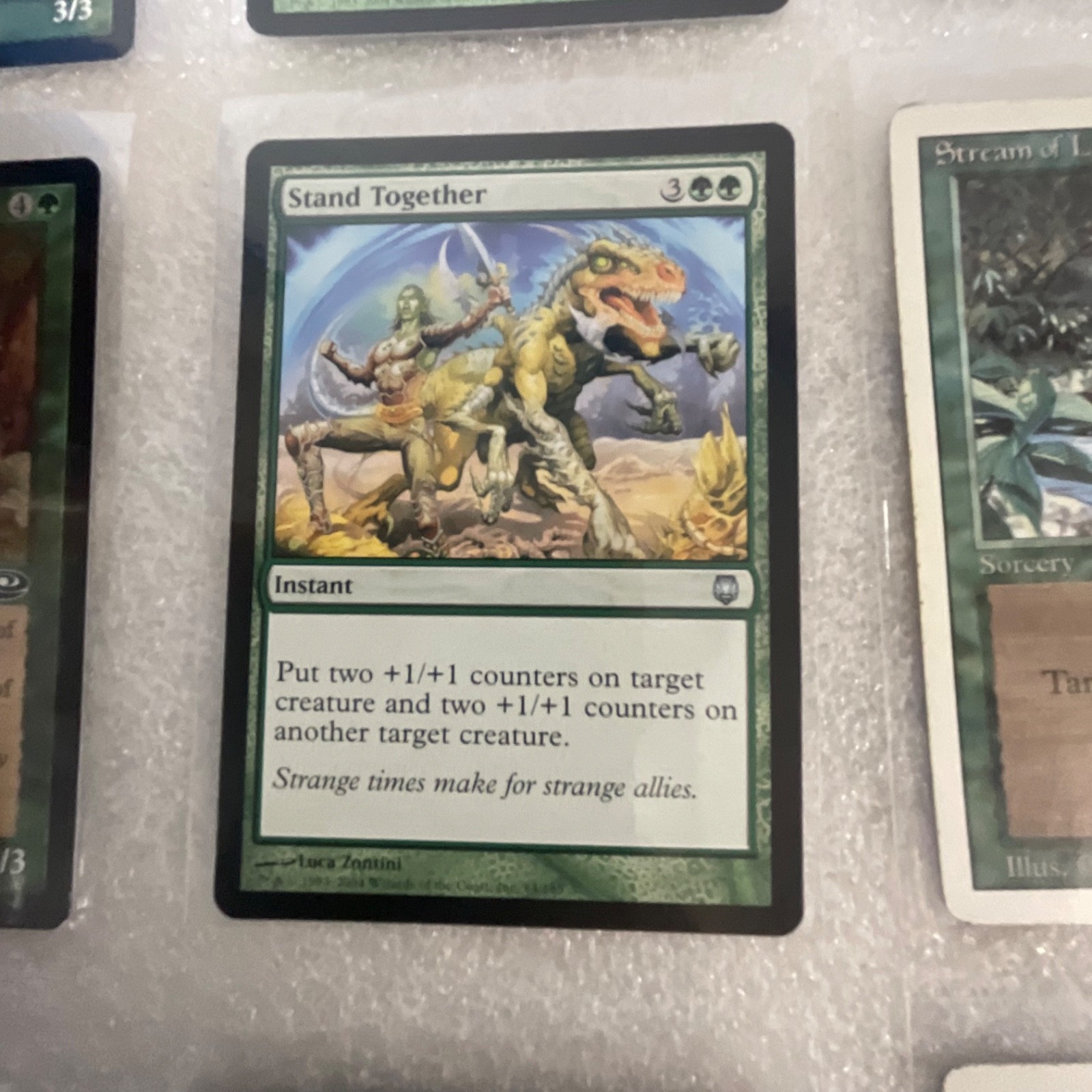MTG 20 Card Green Lot Mixed Legions Planeshift Darksteel Onslaught - Image 13