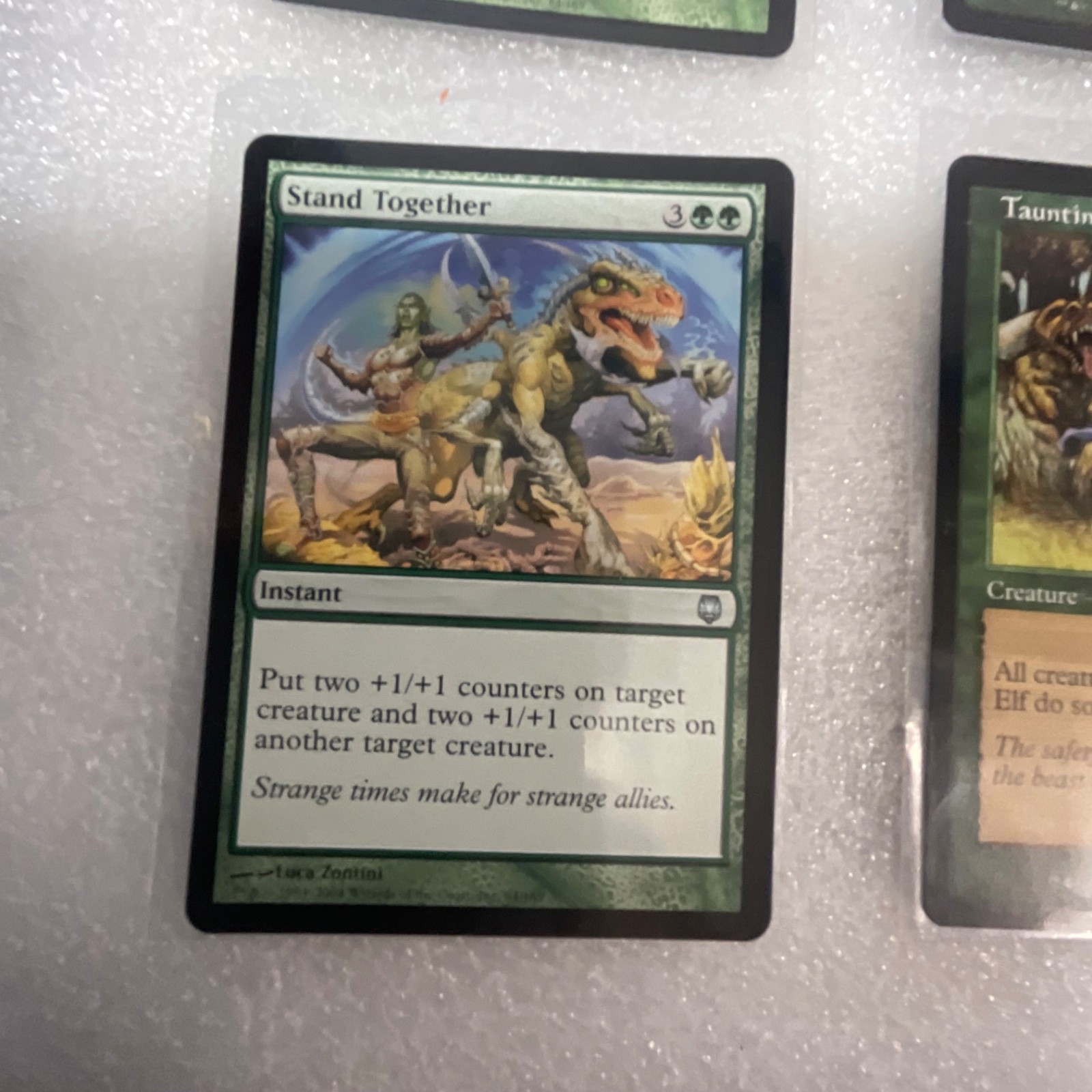 MTG 20 Card Green Lot Darksteel/Onslaught Tanglewalker Elf - Image 6