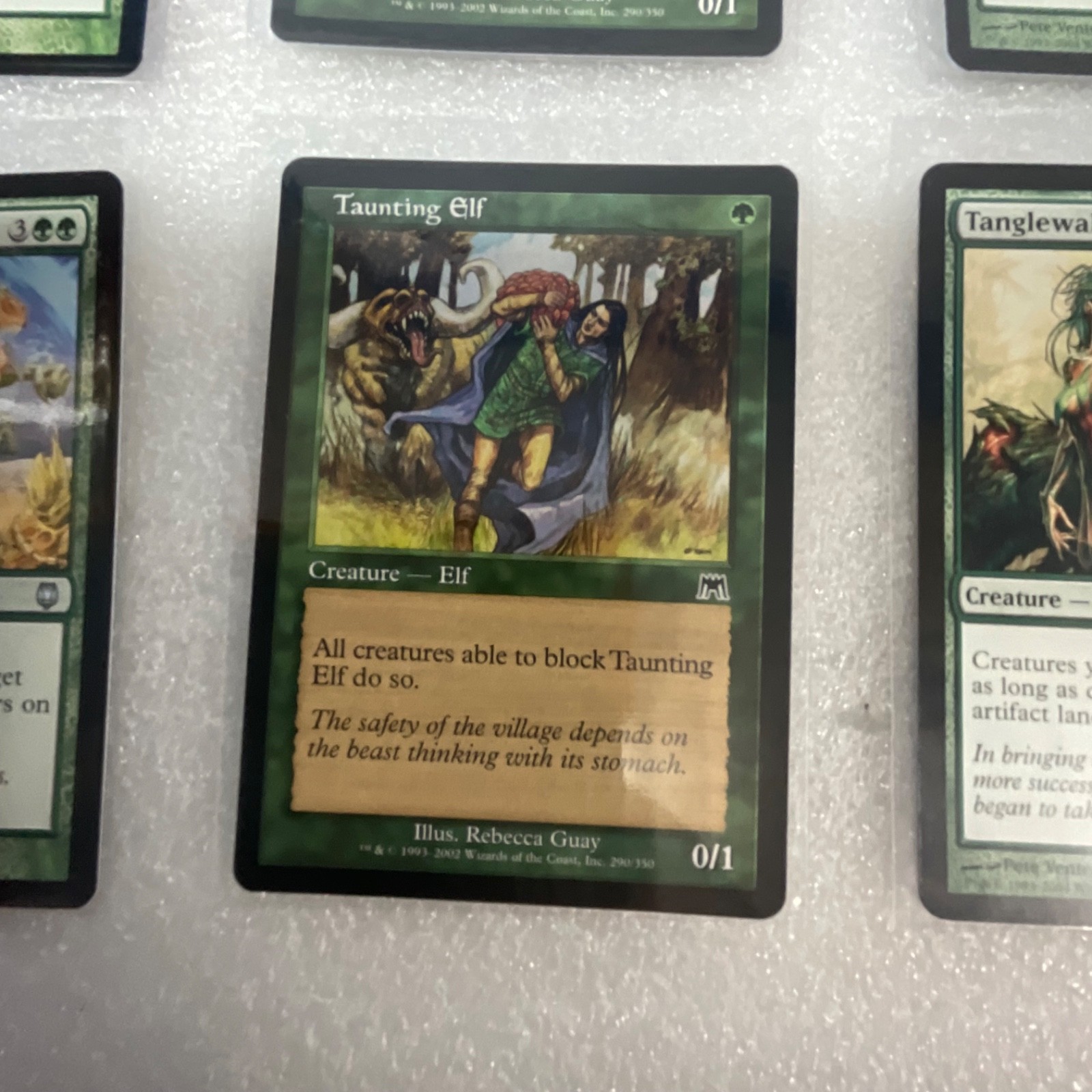MTG 20 Card Green Lot Darksteel/Onslaught Tanglewalker Elf - Image 7