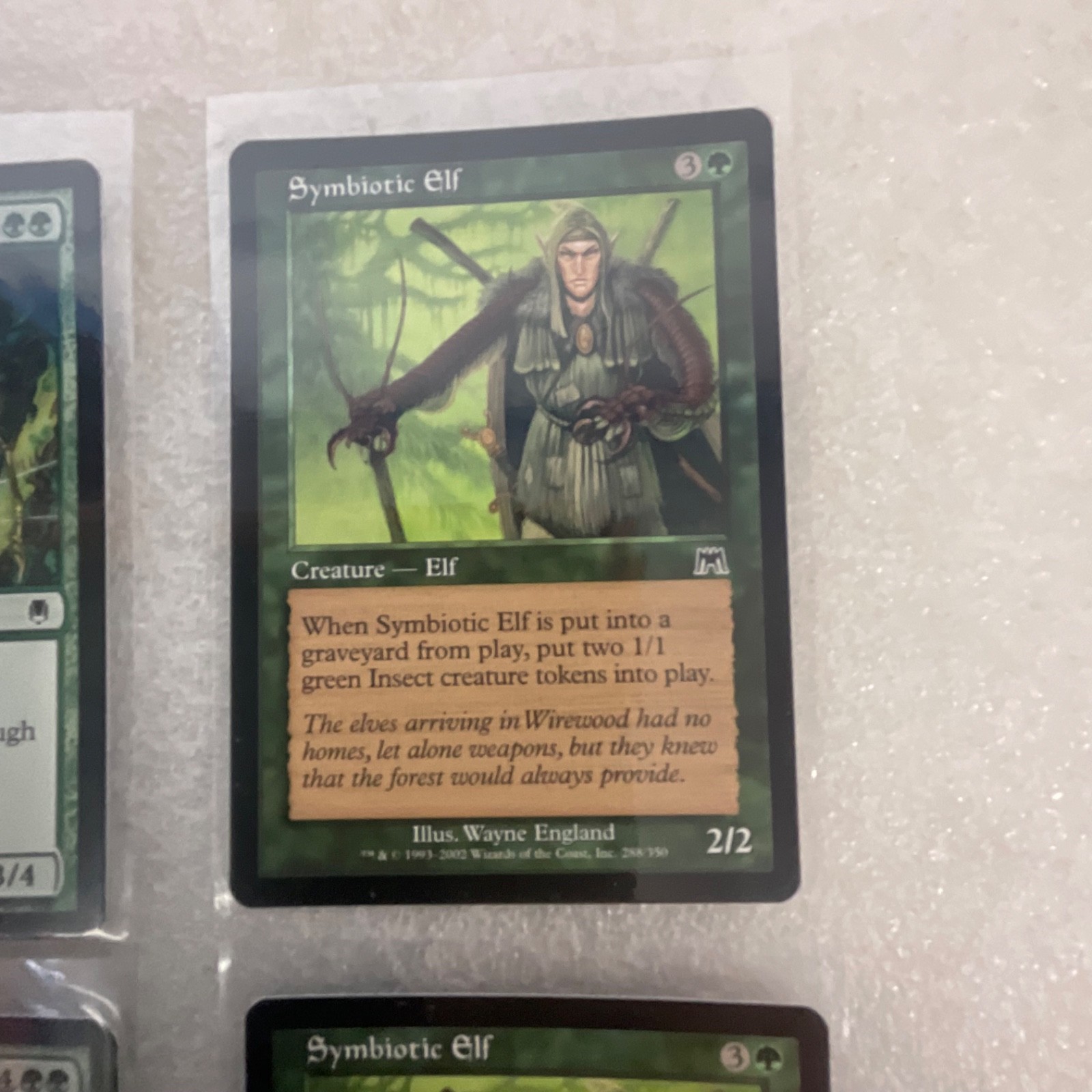 MTG 20 Card Green Lot Darksteel/Onslaught Tanglewalker Elf - Image 19