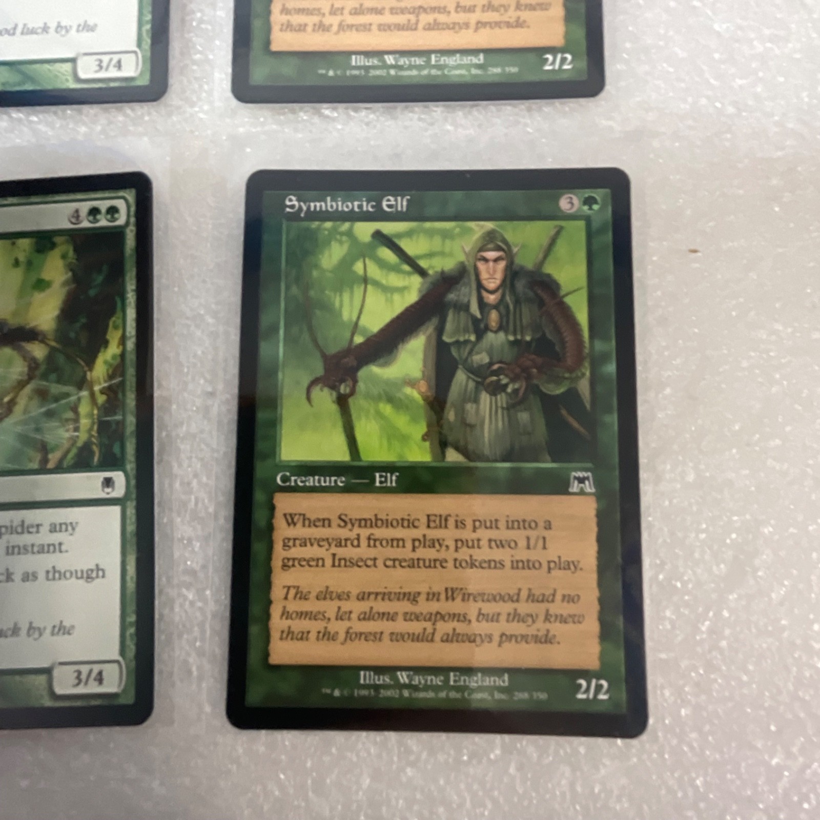 MTG 20 Card Green Lot Darksteel/Onslaught Tanglewalker Elf - Image 22