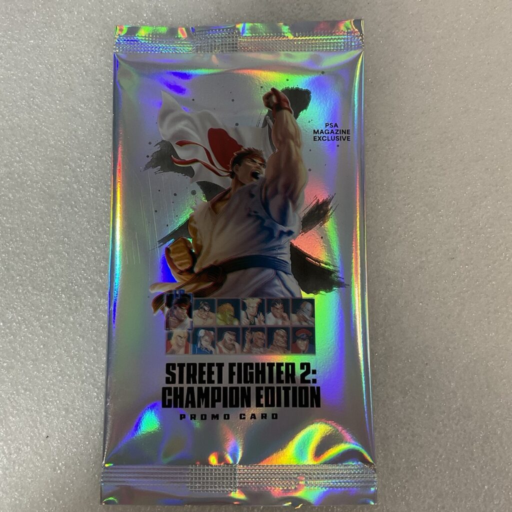 Street Fighter II Champion Edition PSA Promo Card Pack Sealed 2025 Exclusive - Image 1
