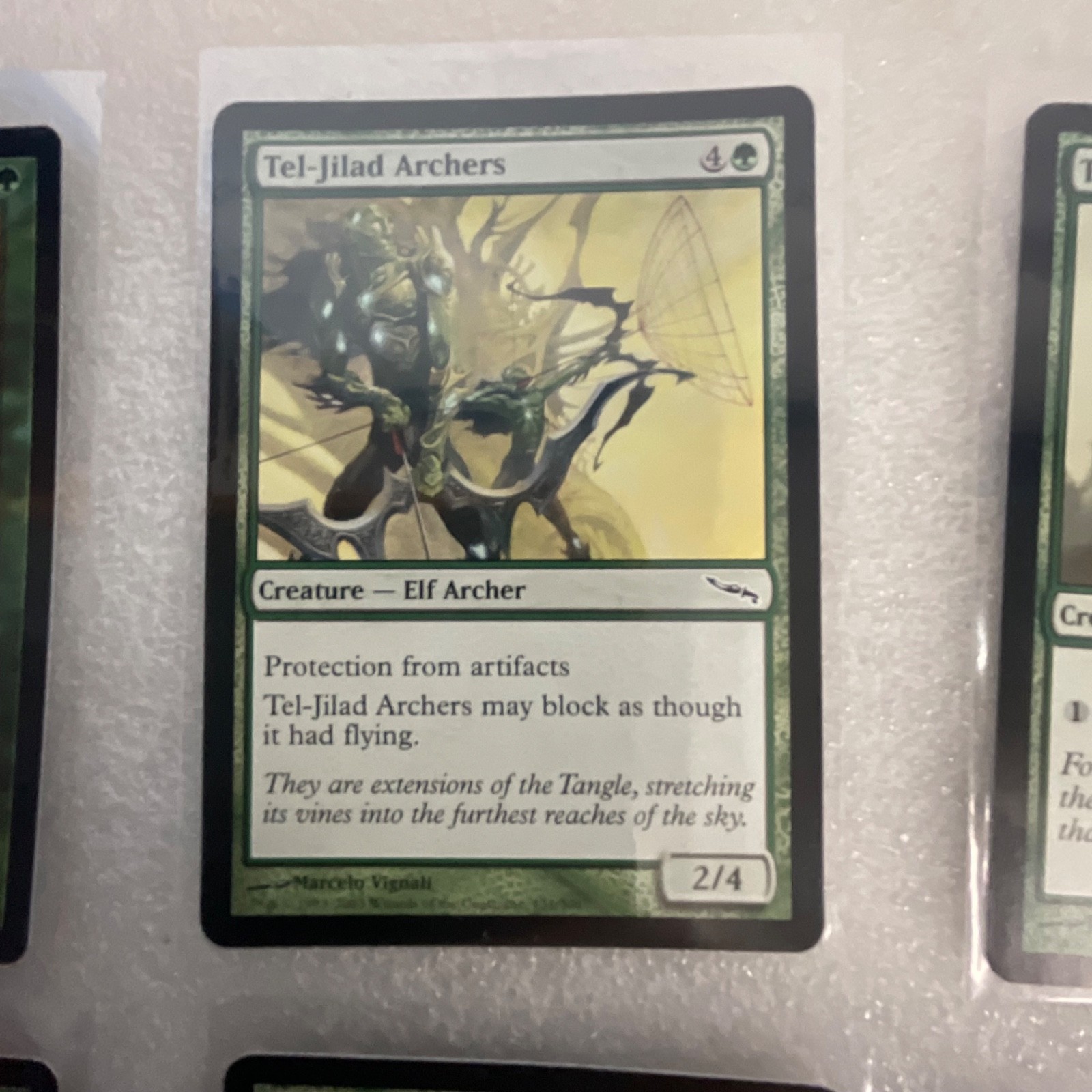 MTG 20 Card Green Lot Mirrodin Mixed Tel-Jilad Symbiosis - Image 3