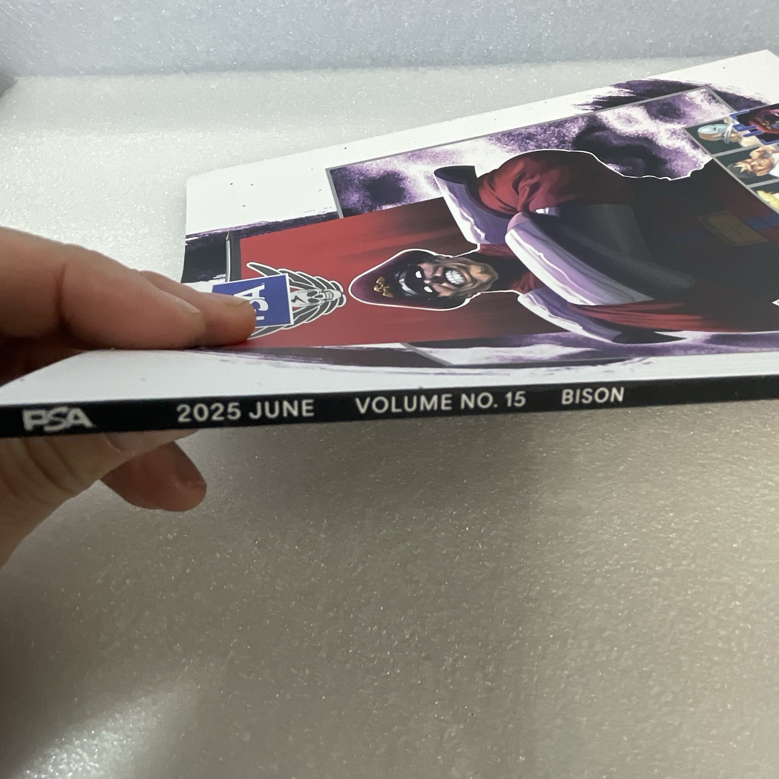 PSA Magazine June 2025 Vol. 15 Street Fighter 2 Bison Cover Exclusive Collector - Image 6
