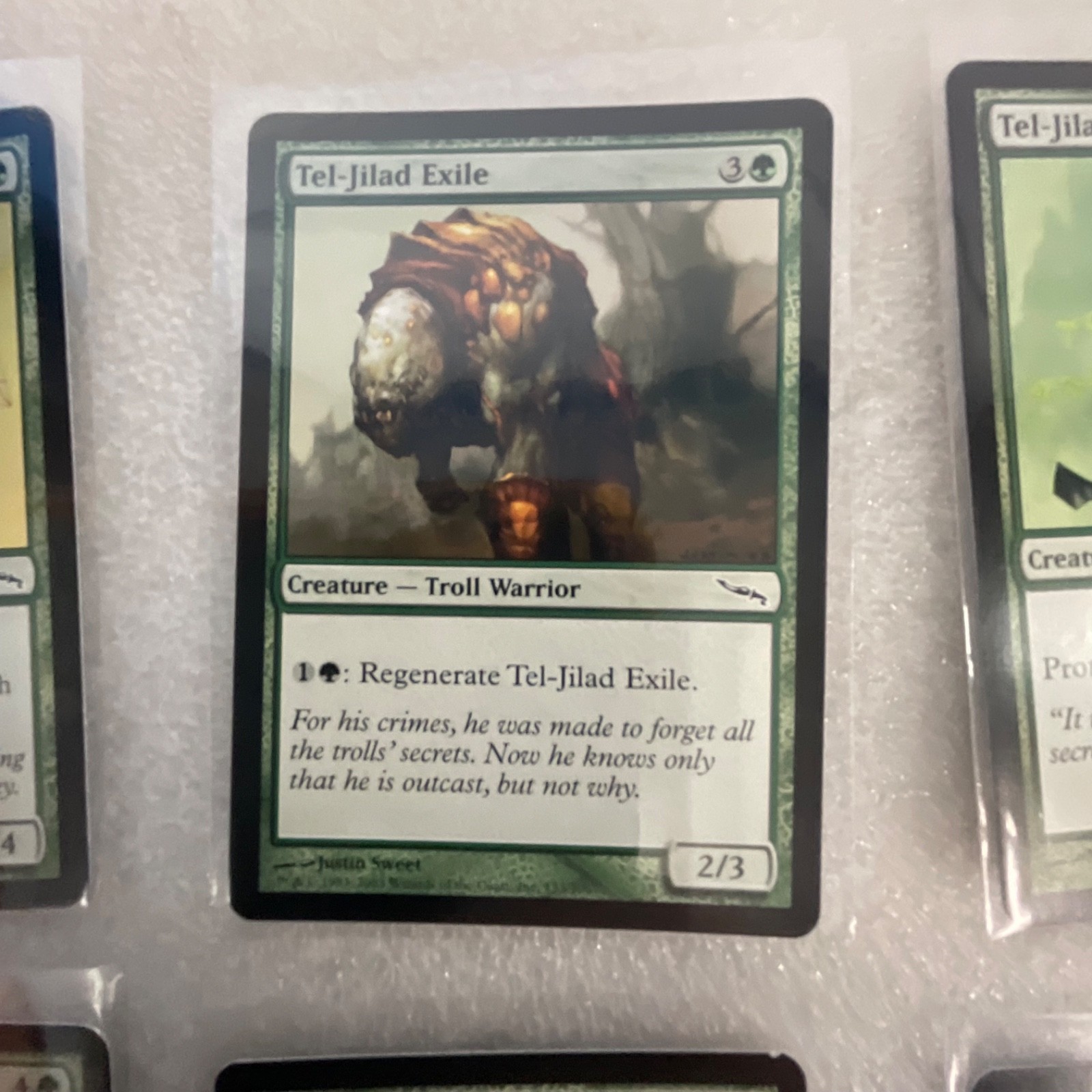 MTG 20 Card Green Lot Mirrodin Mixed Tel-Jilad Symbiosis - Image 4