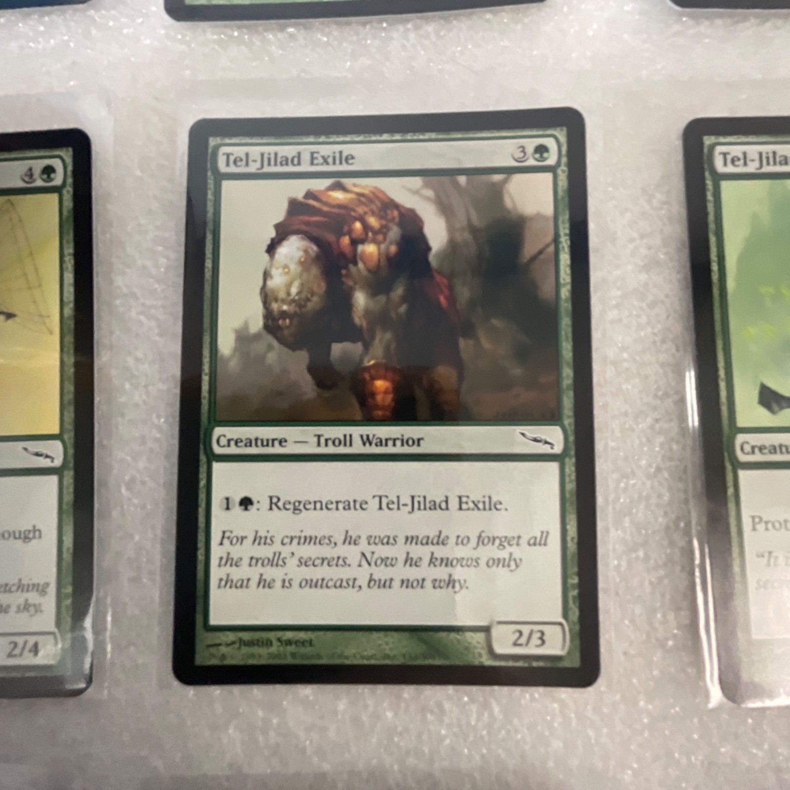MTG 20 Card Green Lot Mirrodin Mixed Tel-Jilad Symbiosis - Image 6