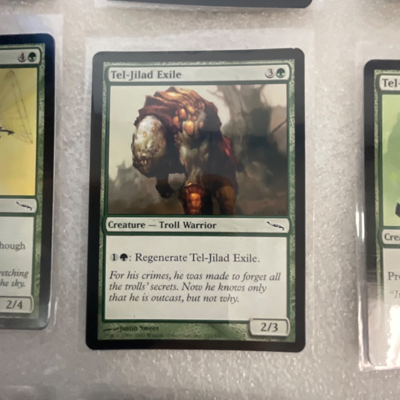 MTG 20 Card Green Lot Mirrodin Mixed Tel-Jilad Symbiosis - Image 5