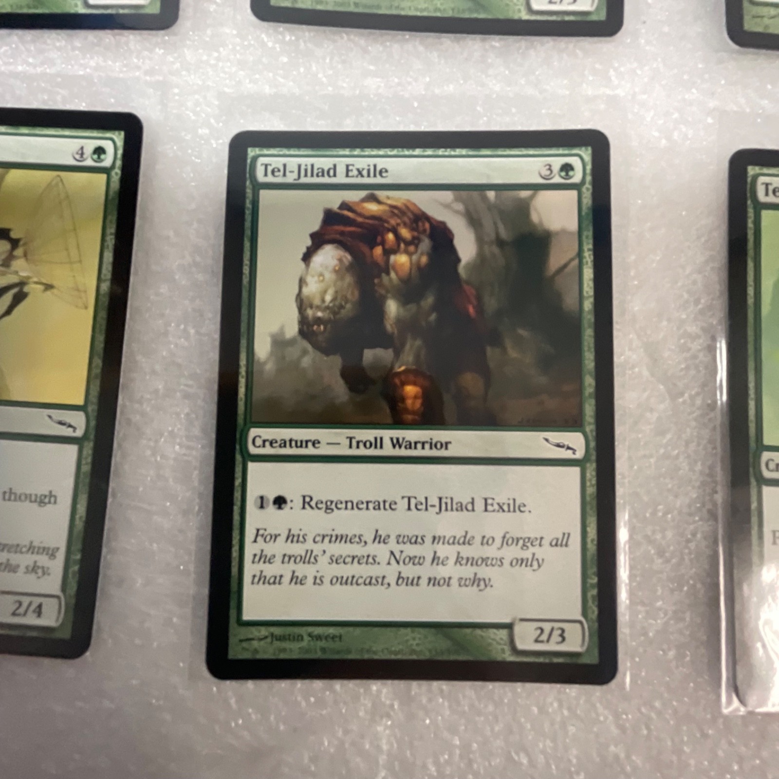 MTG 20 Card Green Lot Mirrodin Mixed Tel-Jilad Symbiosis - Image 7