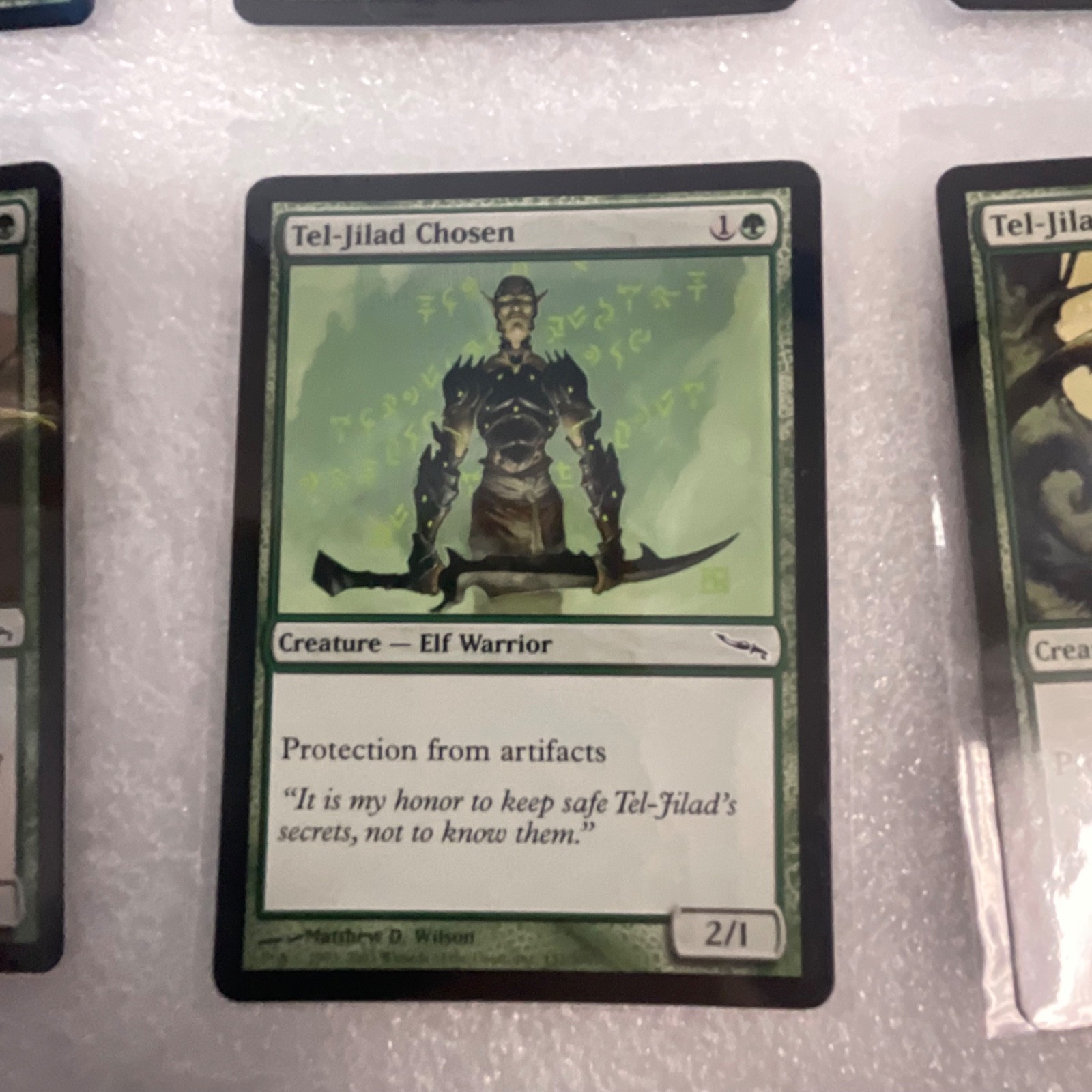 MTG 20 Card Green Lot Mirrodin Mixed Tel-Jilad Symbiosis - Image 8