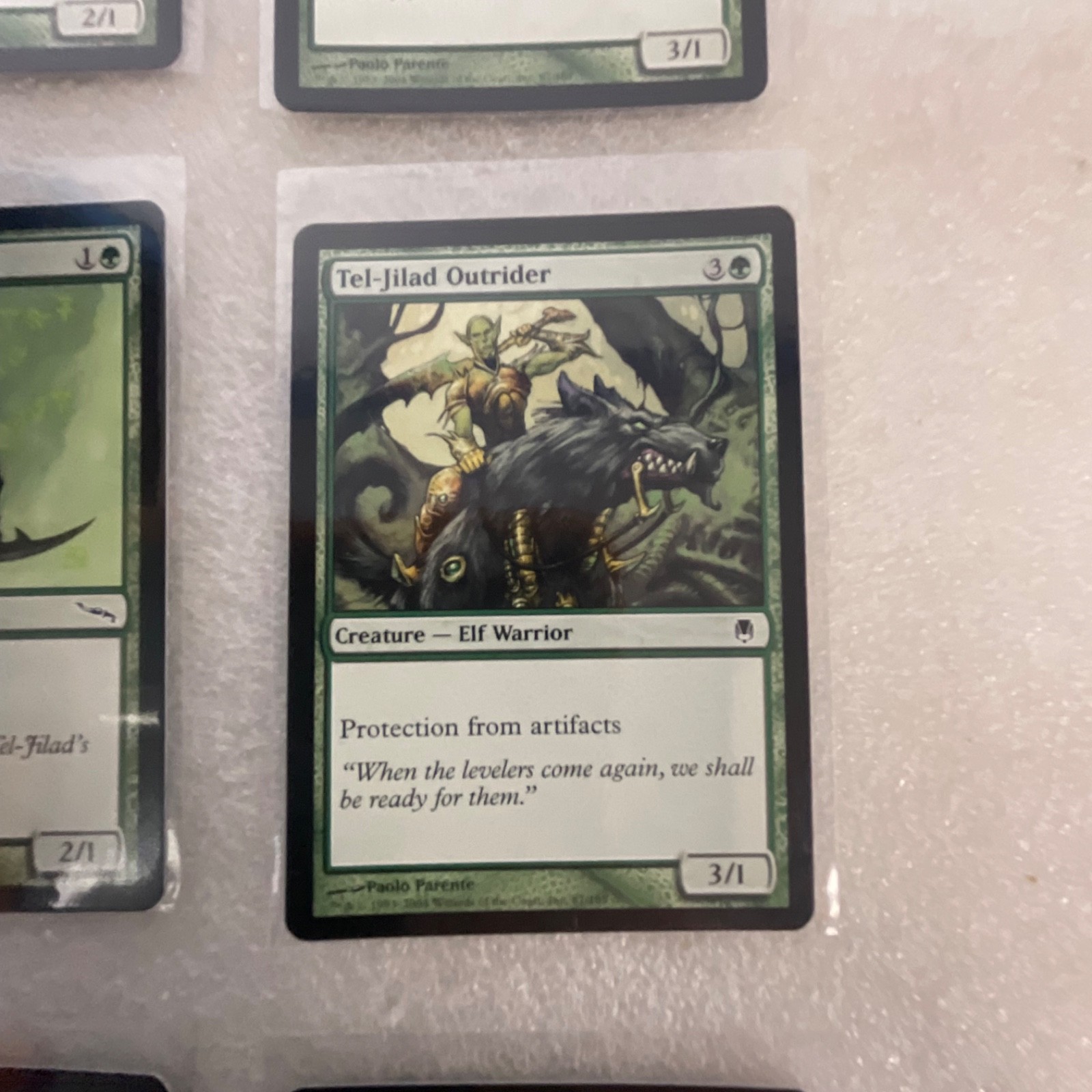 MTG 20 Card Green Lot Mirrodin Mixed Tel-Jilad Symbiosis - Image 13