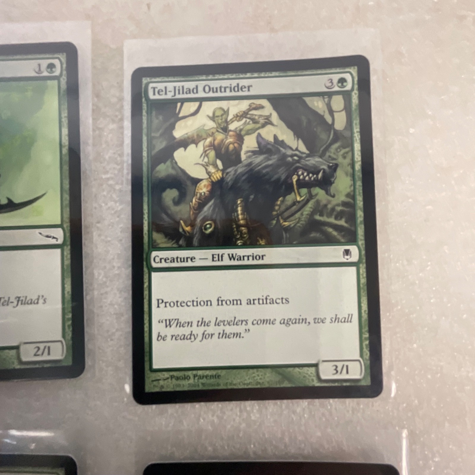 MTG 20 Card Green Lot Mirrodin Mixed Tel-Jilad Symbiosis - Image 12