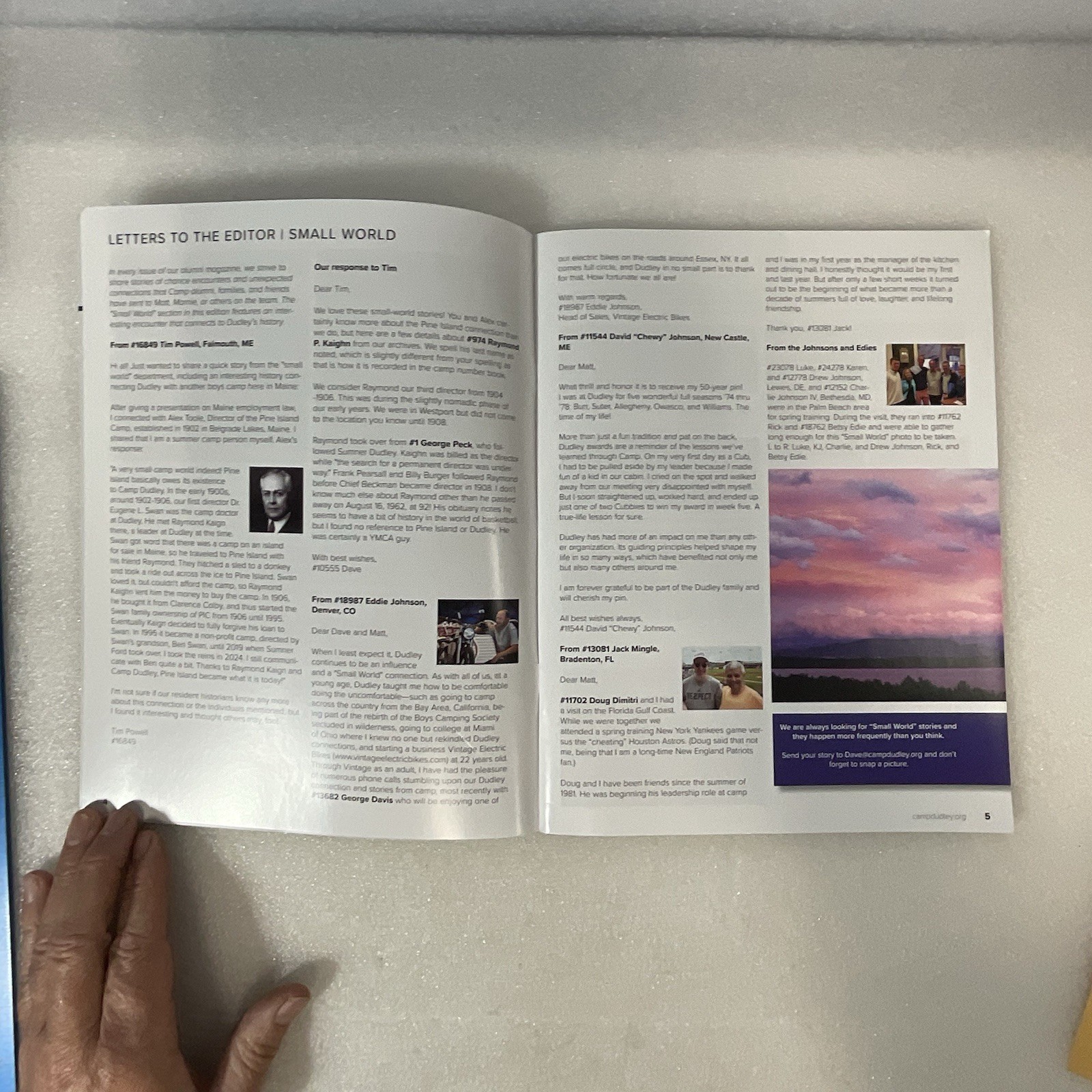 The Other Fellow First Camp Dudley & Kinya Magazine Spring 2025 - Image 5