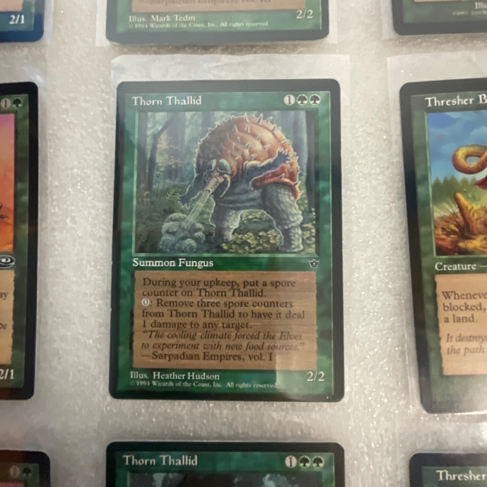 MTG 20 Card Green Lot Planeshift Nemesis Urza Mixed Sets - Image 9