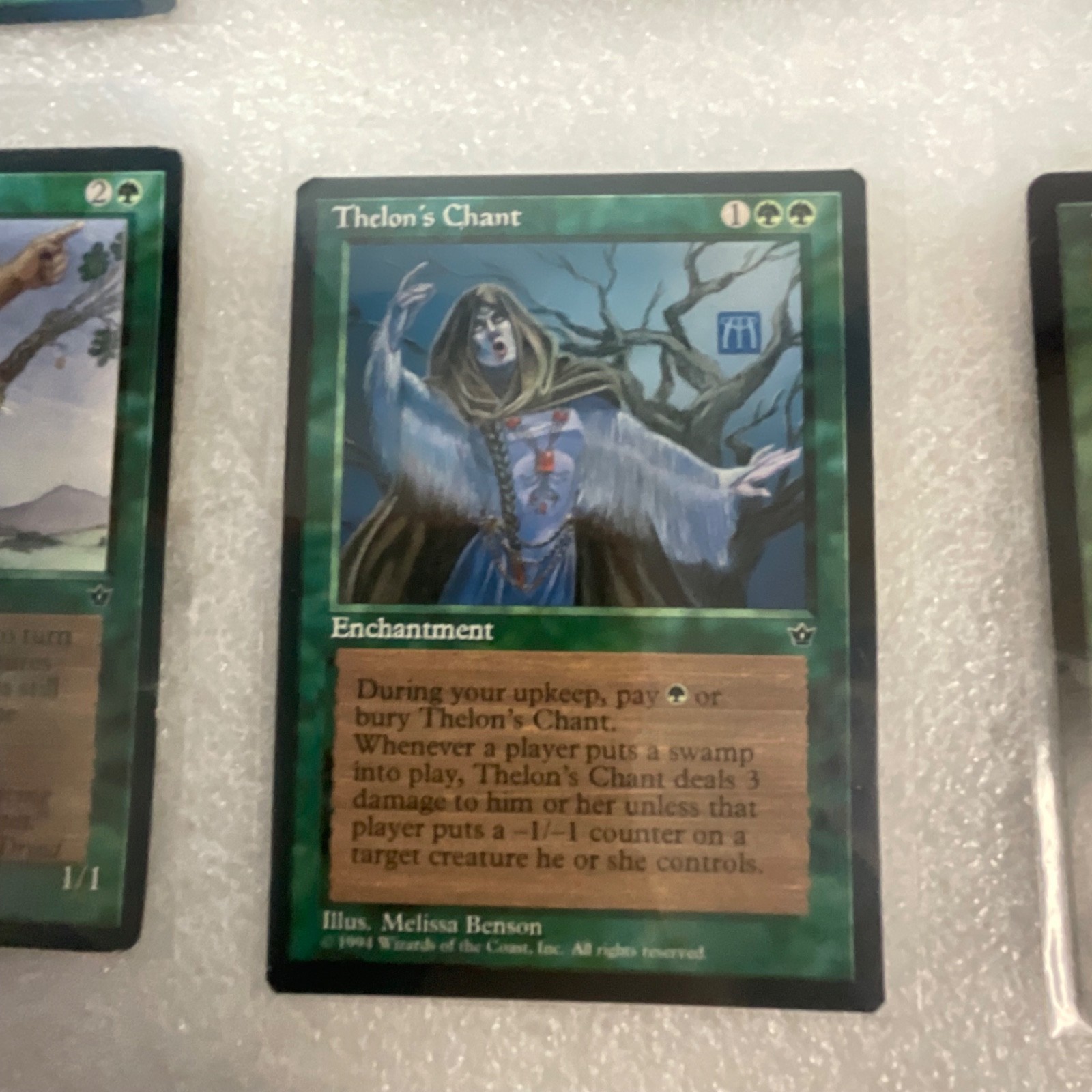 MTG 20 Card Green Lot Fallen Empires Darksteel Planeshift - Image 7