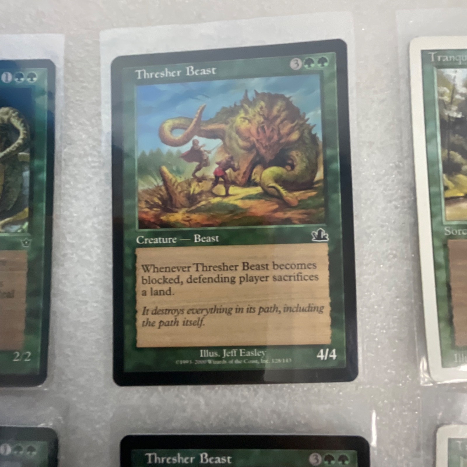 MTG 20 Card Green Lot Planeshift Nemesis Urza Mixed Sets - Image 11