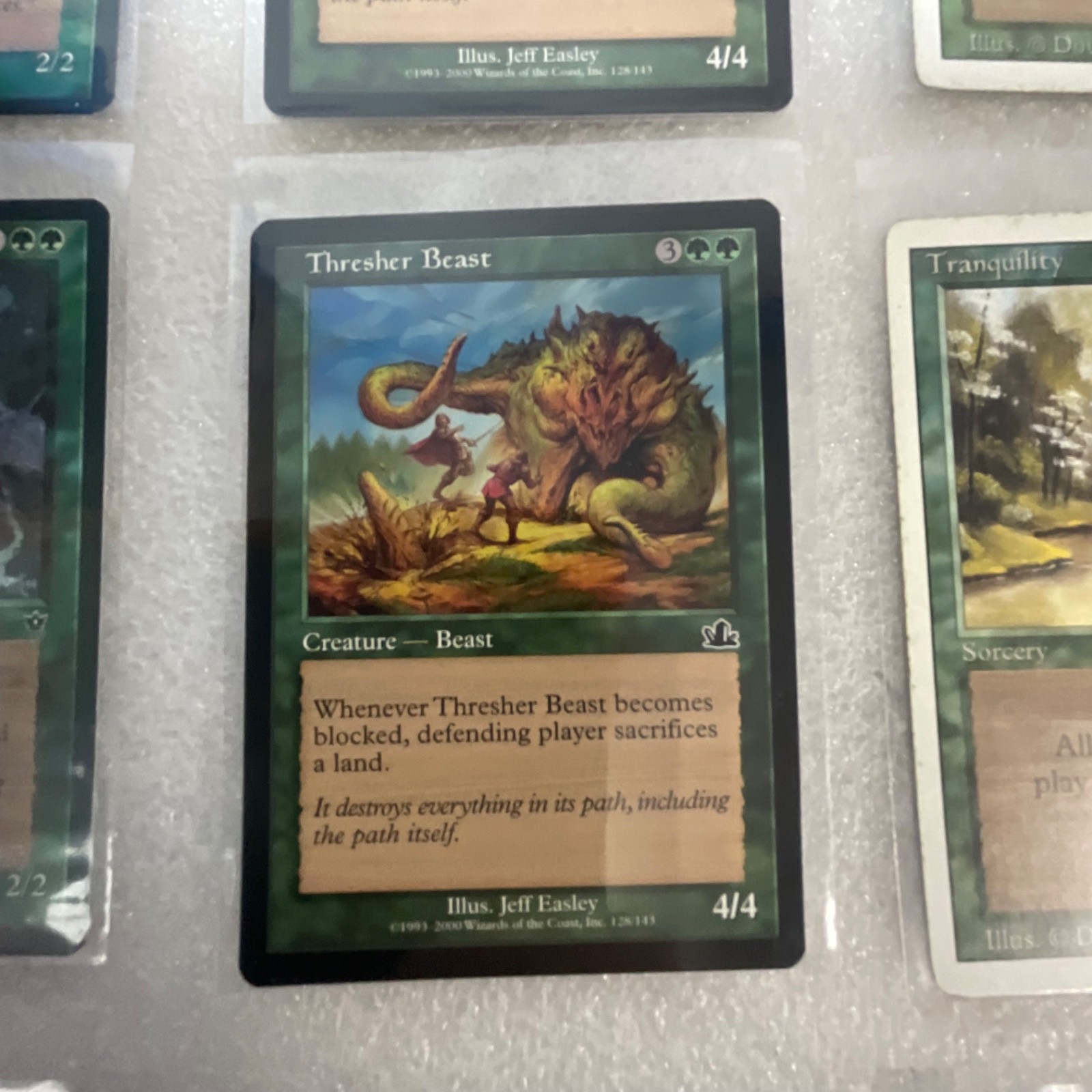 MTG 20 Card Green Lot Planeshift Nemesis Urza Mixed Sets - Image 13