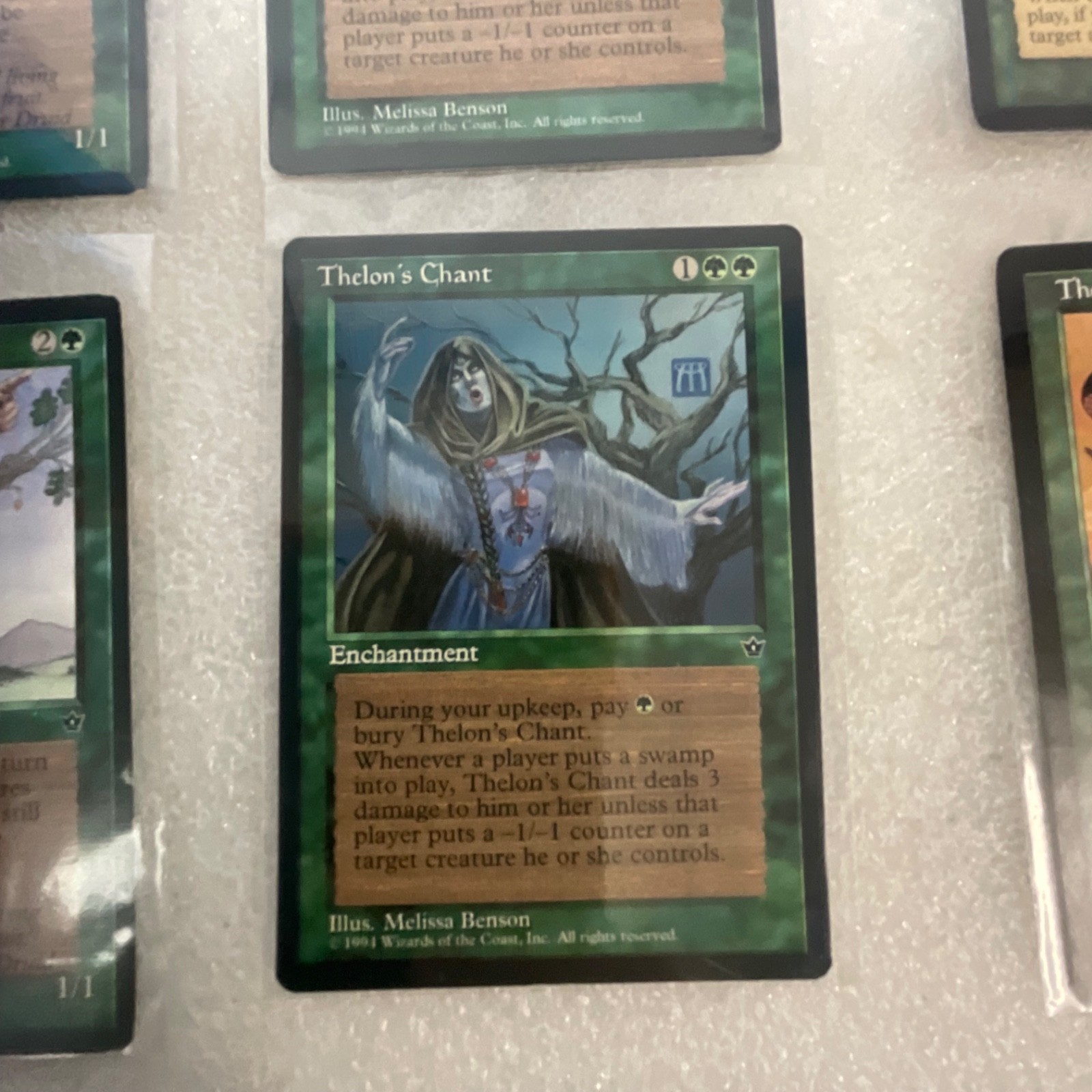 MTG 20 Card Green Lot Fallen Empires Darksteel Planeshift - Image 8