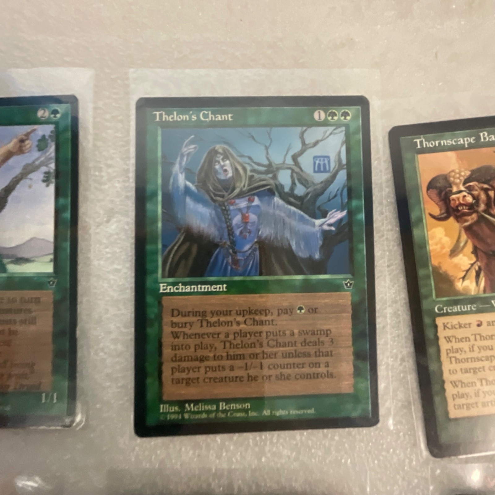 MTG 20 Card Green Lot Fallen Empires Darksteel Planeshift - Image 10