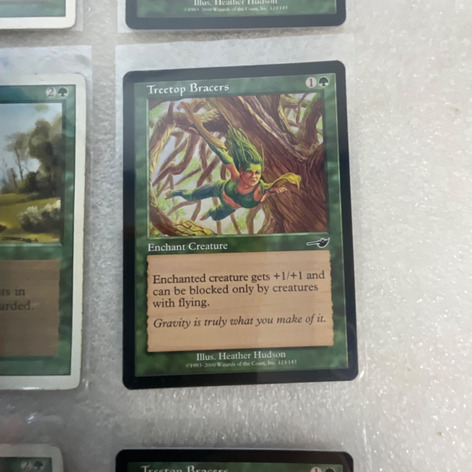 MTG 20 Card Green Lot Planeshift Nemesis Urza Mixed Sets - Image 20
