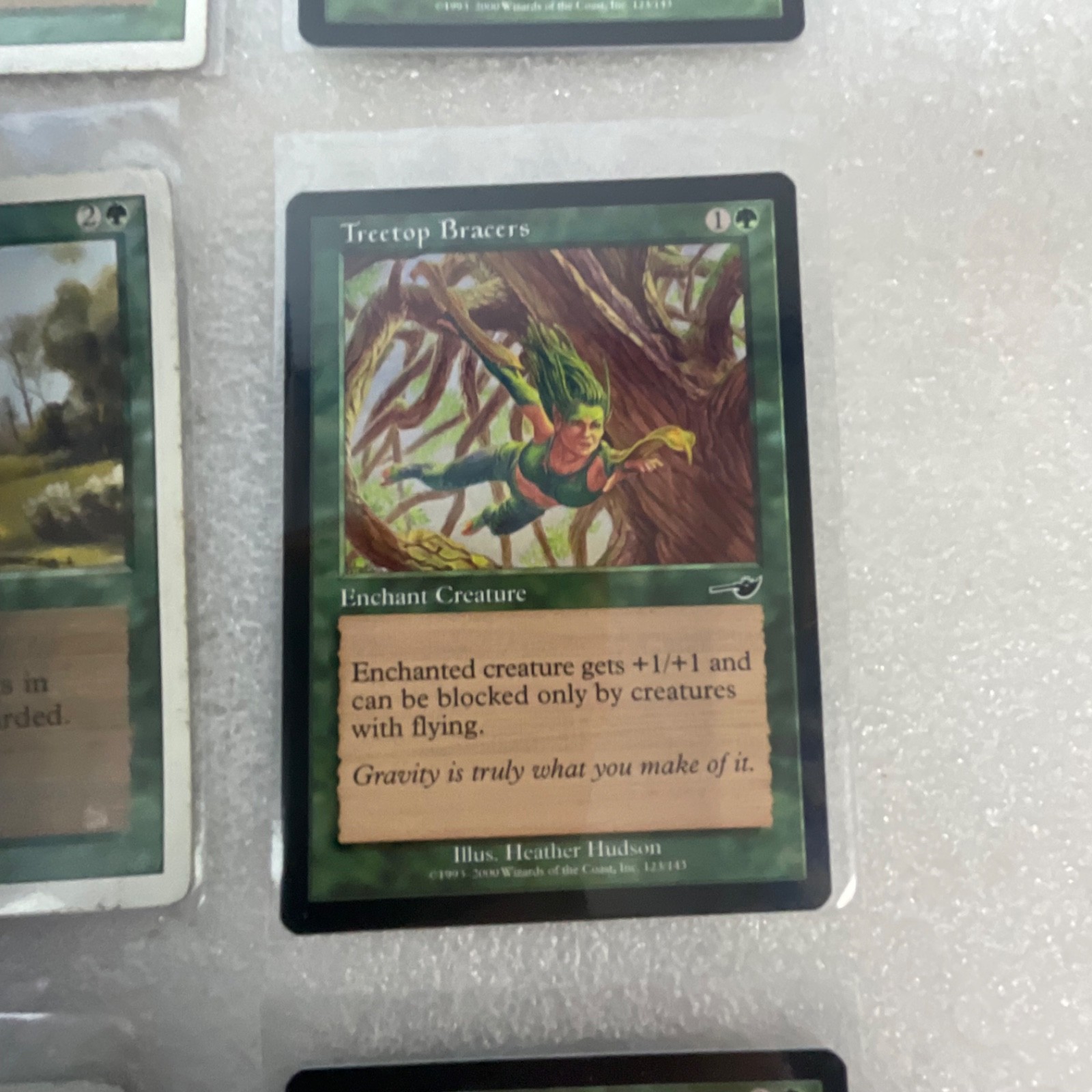 MTG 20 Card Green Lot Planeshift Nemesis Urza Mixed Sets - Image 21