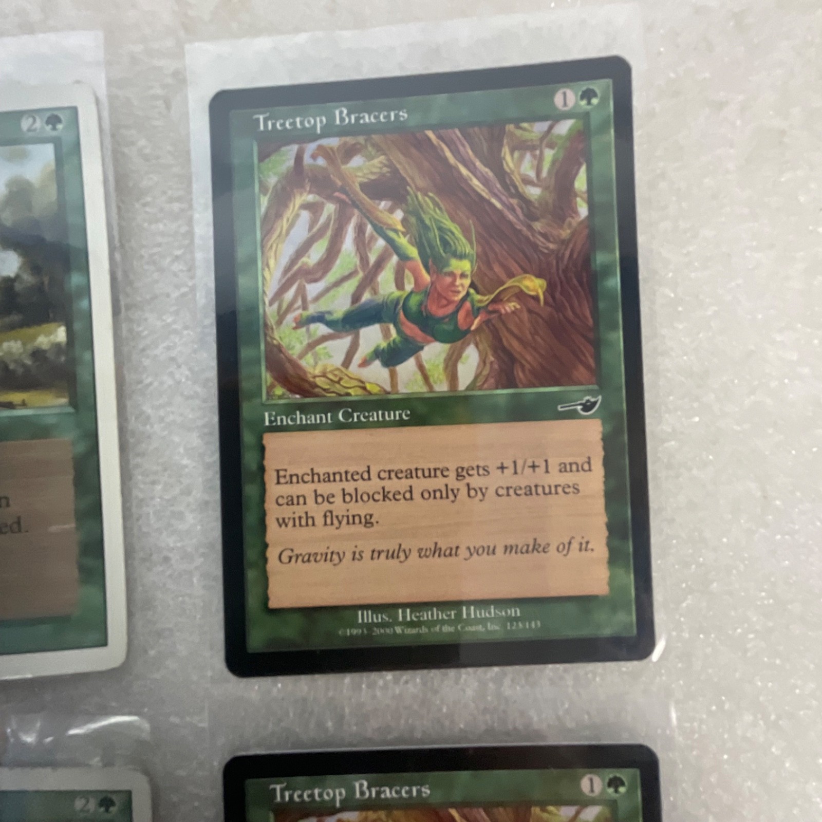 MTG 20 Card Green Lot Planeshift Nemesis Urza Mixed Sets - Image 19