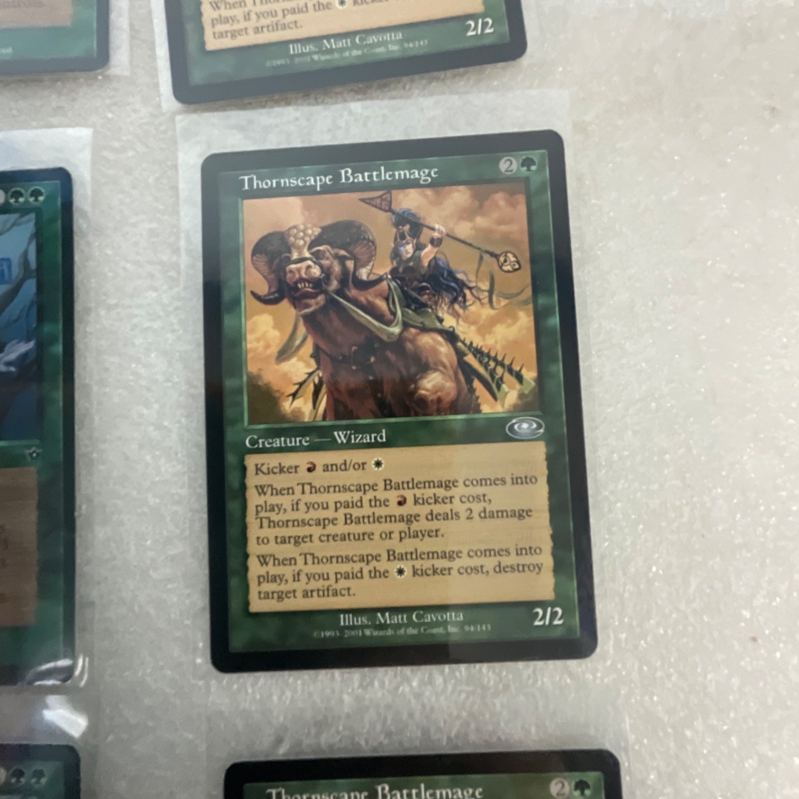 MTG 20 Card Green Lot Fallen Empires Darksteel Planeshift - Image 12