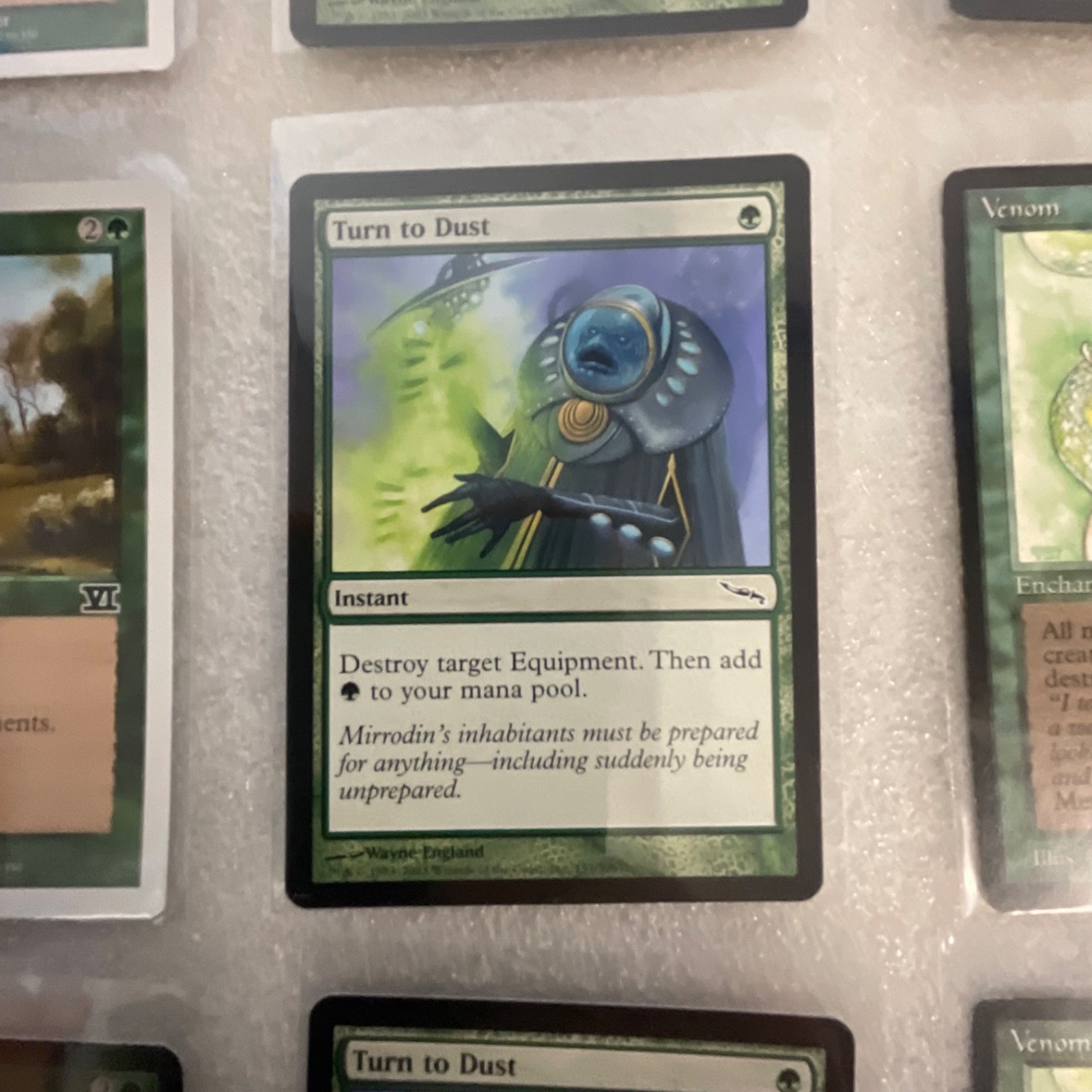 MTG 20 Card Green Lot Trolls of Tel-Jilad Mirrodin Mixed Sets - Image 12