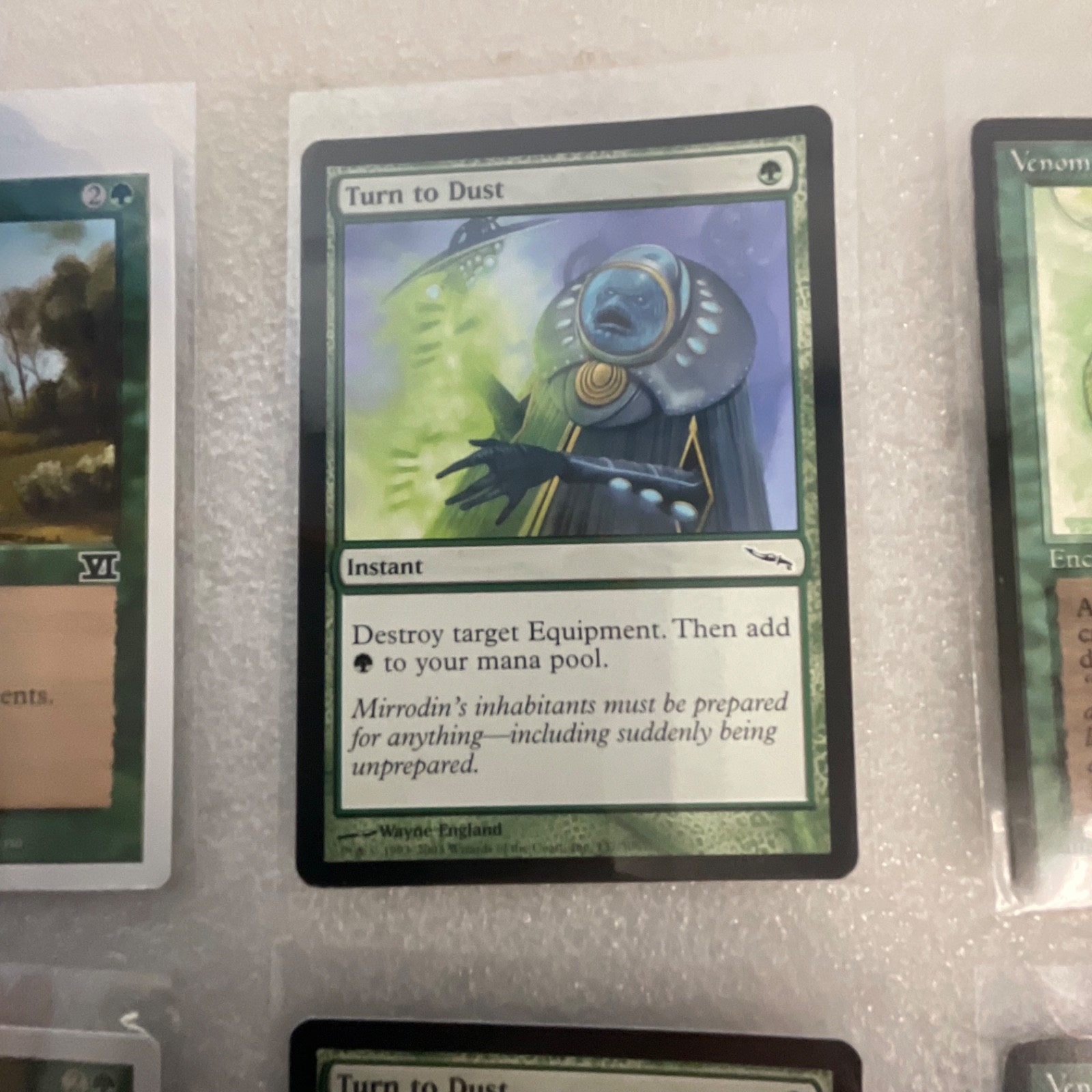 MTG 20 Card Green Lot Trolls of Tel-Jilad Mirrodin Mixed Sets - Image 11