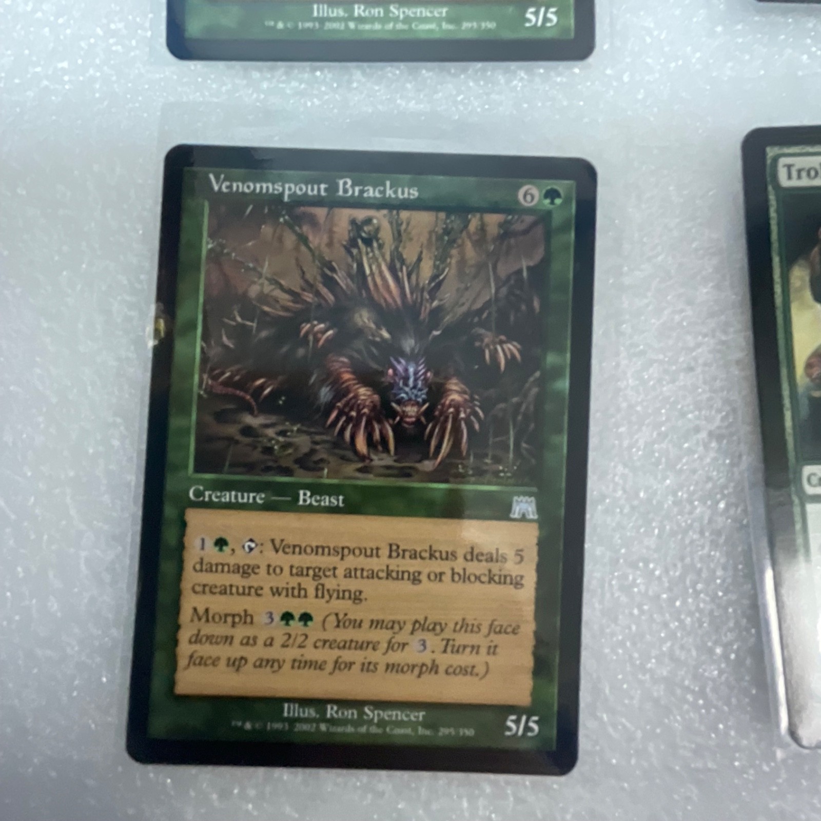 MTG 20 Card Green Lot Mirrodin/Darksteel Wall of Wood & Brackus - Image 6