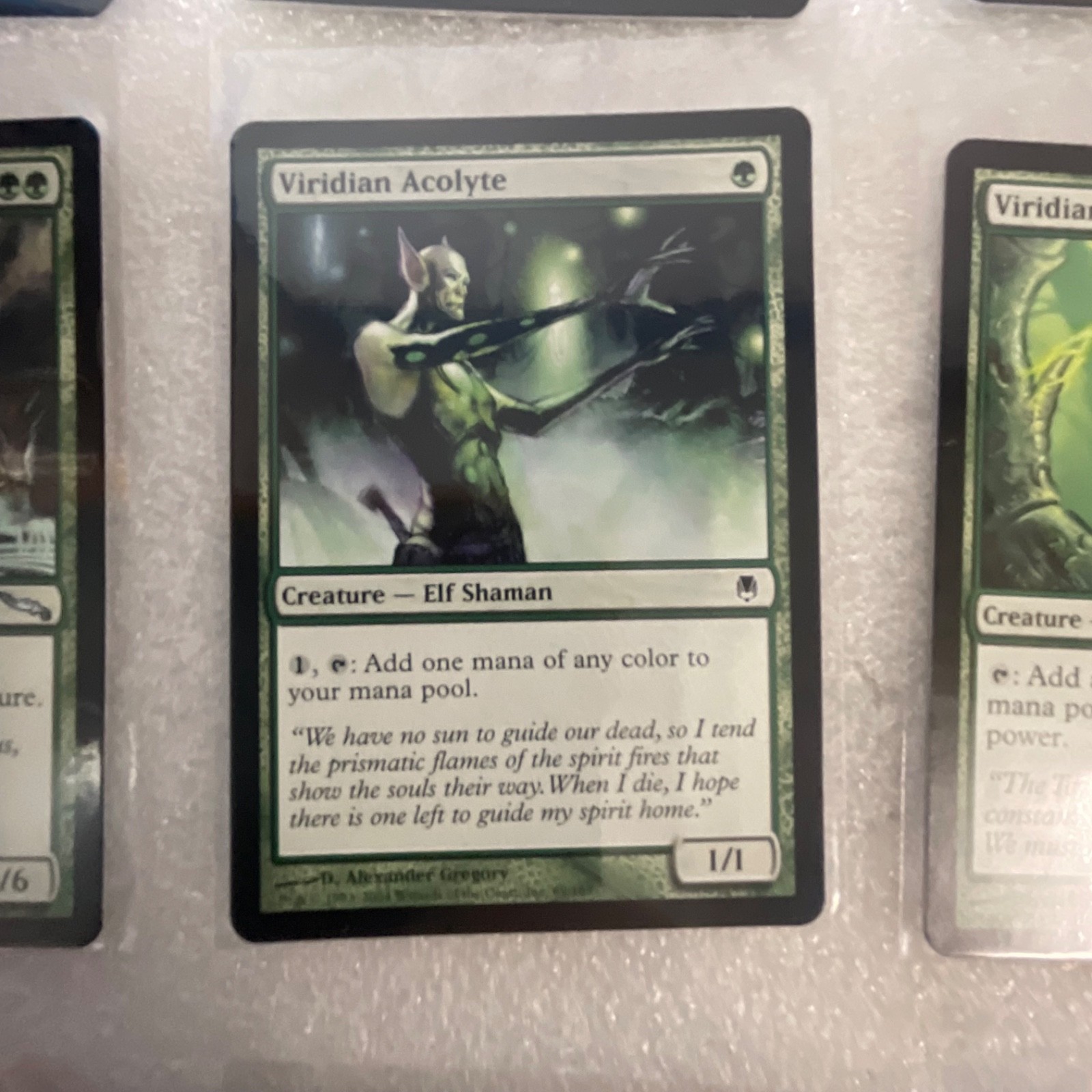 MTG 20 Card Green Lot Mirrodin/Darksteel Wall of Wood & Brackus - Image 13