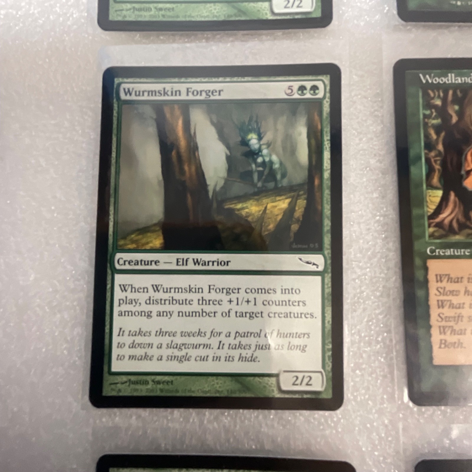 MTG 20 Card Green Lot Planeshift/Mirrodin Alpha Kavu Mixed - Image 6