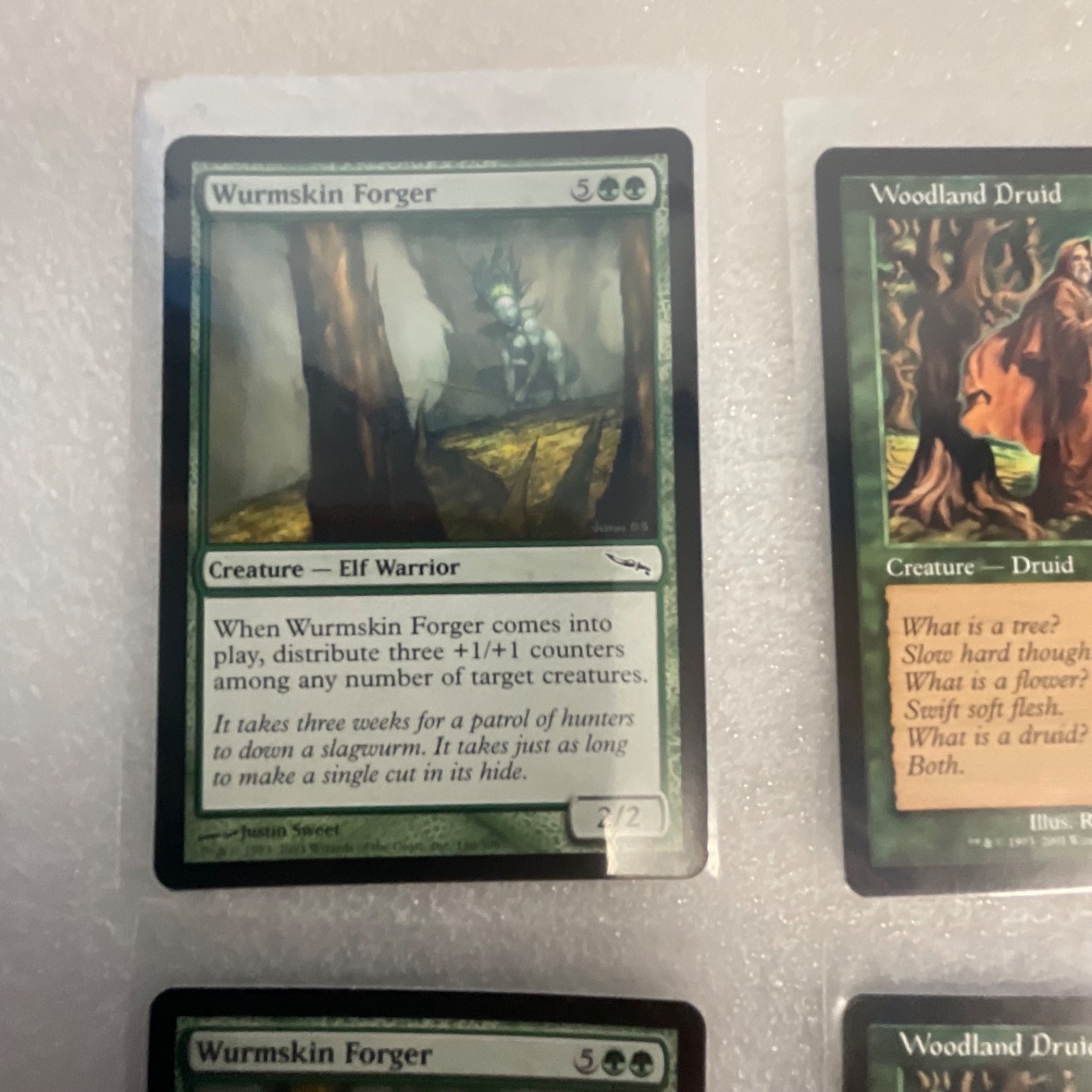 MTG 20 Card Green Lot Planeshift/Mirrodin Alpha Kavu Mixed - Image 4