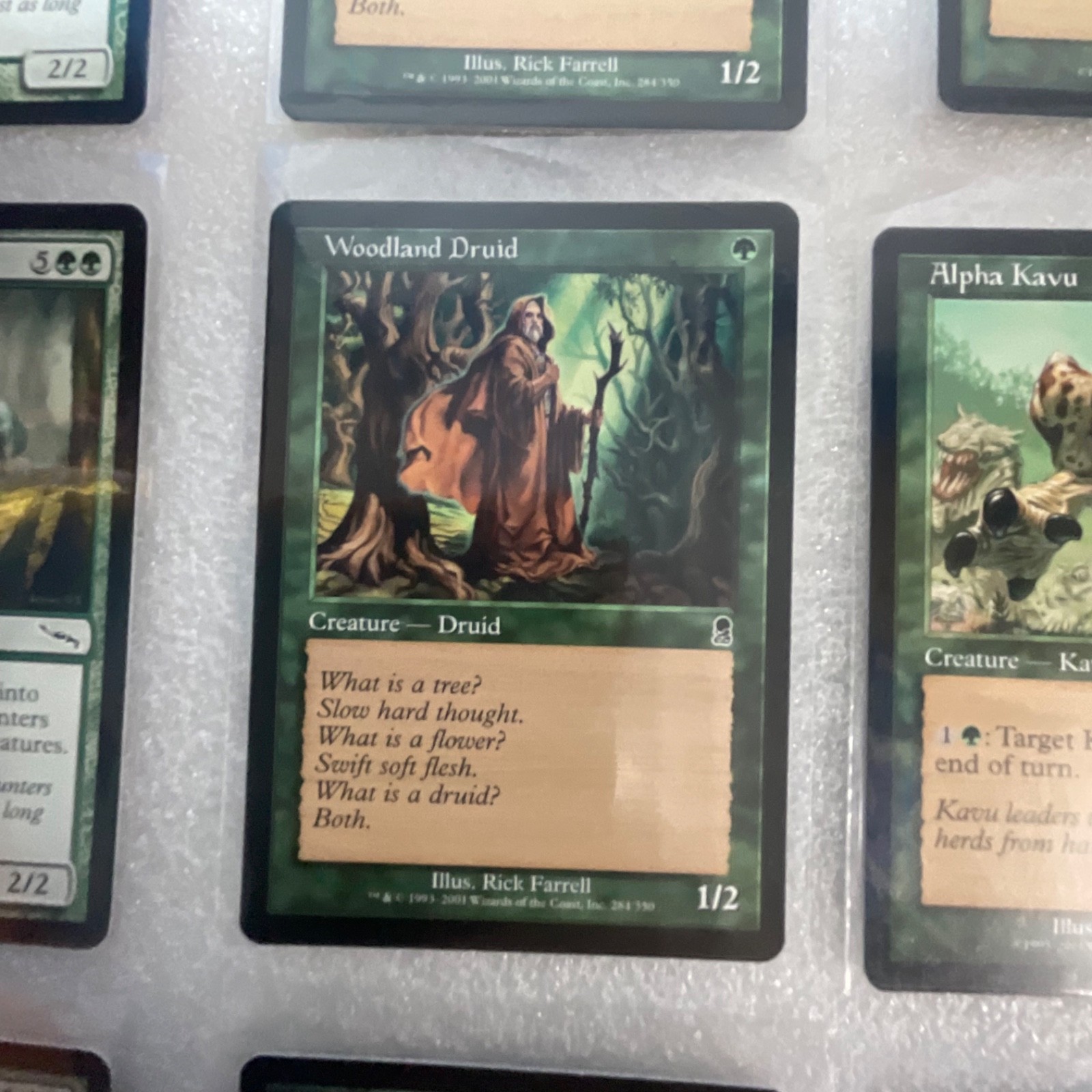 MTG 20 Card Green Lot Planeshift/Mirrodin Alpha Kavu Mixed - Image 9